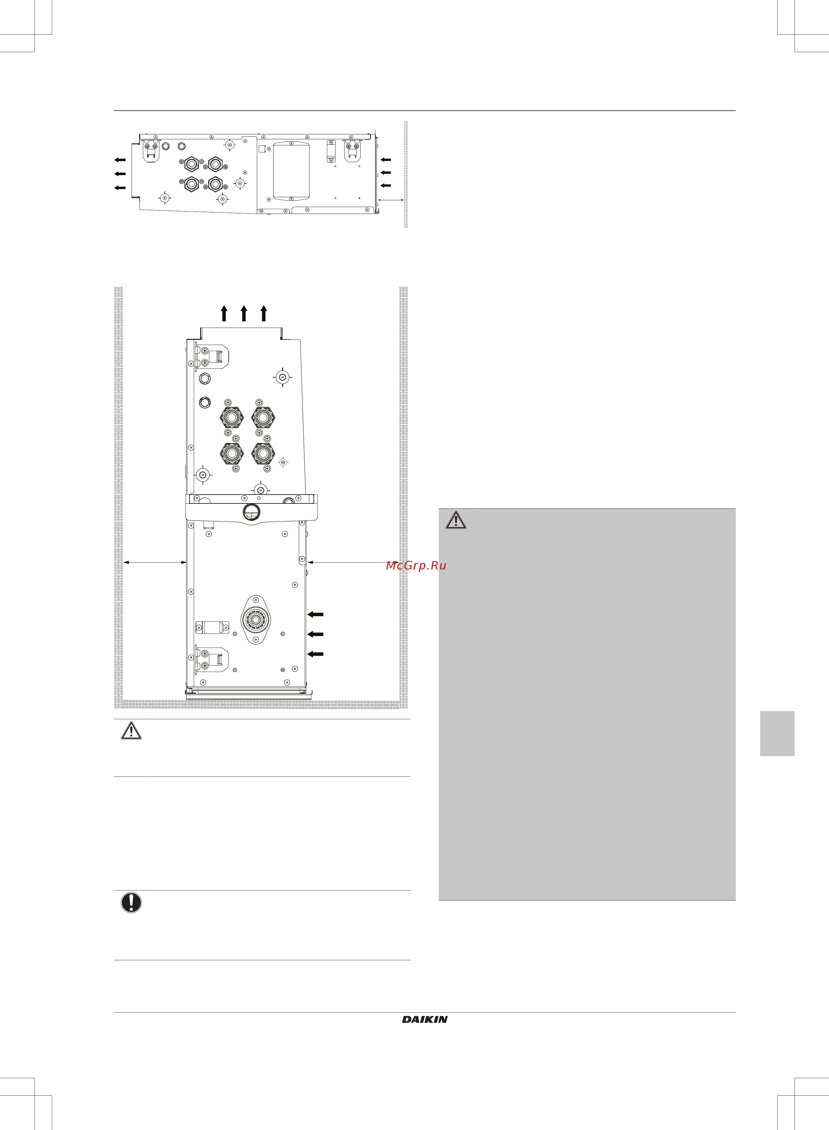 Daikin FWE10DATN5V3-R [95/200] Preparazione delle tubazioni idrauliche