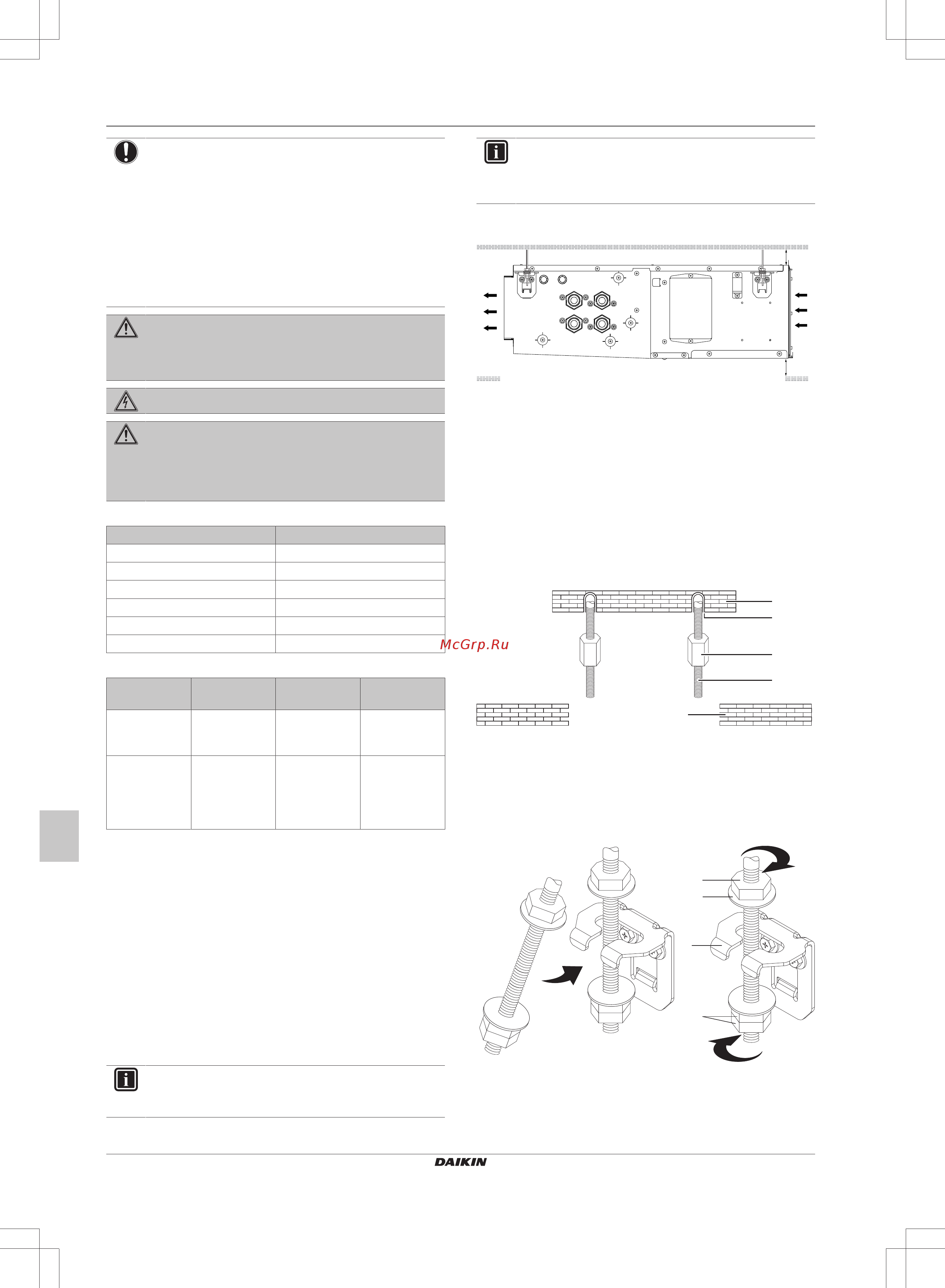 Daikin FWE10DATN5V3-R [96/200] Installazione orizzontale