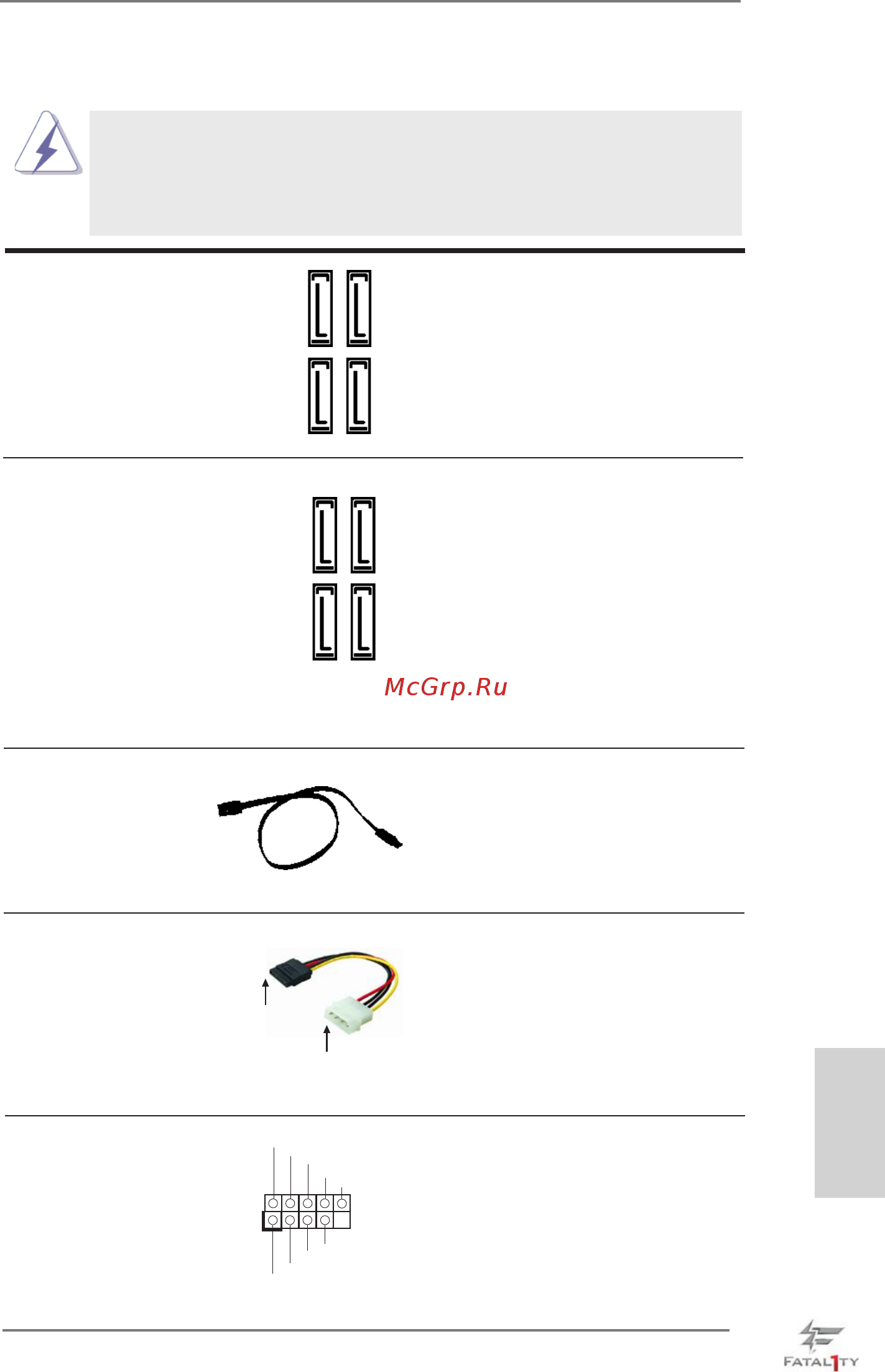ASRock Fatal1ty Z77 Professional-M [37/245] Onboard headers and connectors