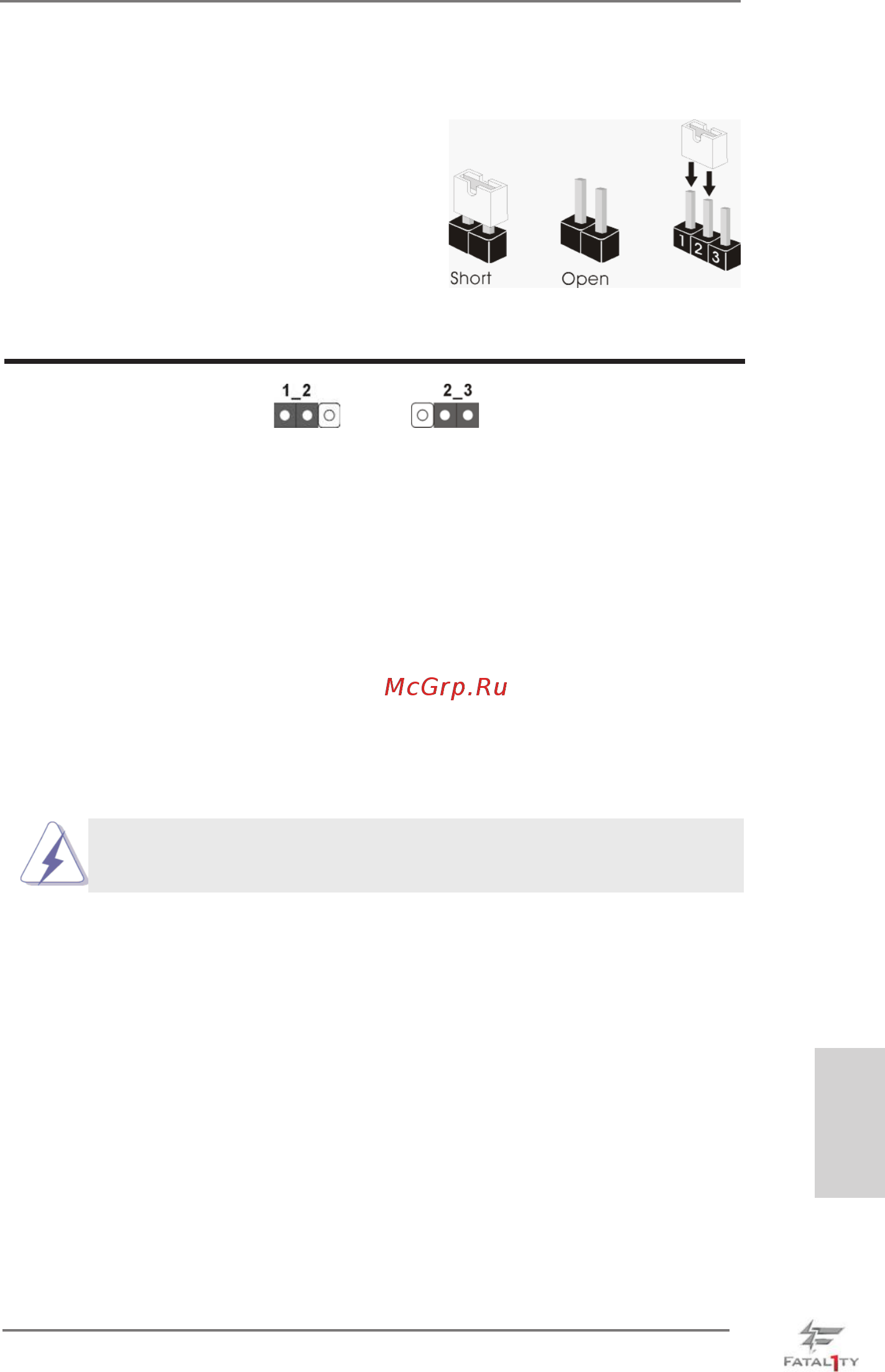 ASRock Fatal1ty Z77 Professional [103/243] Setup dei jumpers