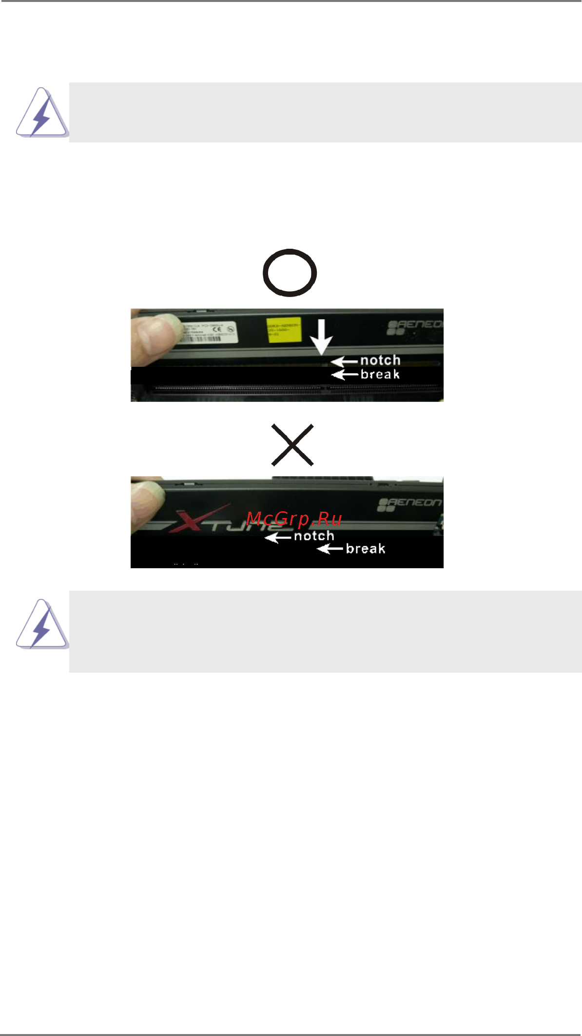 ASRock Z77 Extreme6 [22/87] Installing a dimm