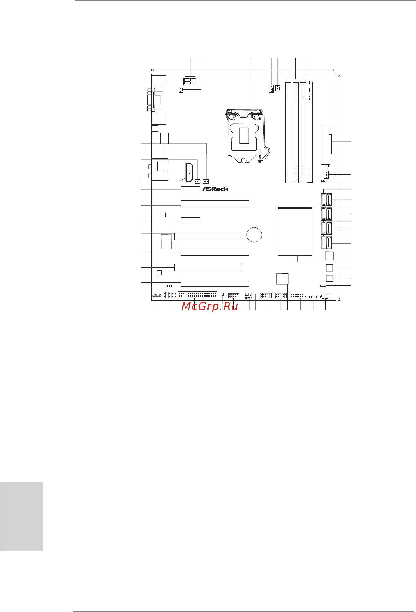 ASRock Z68 Extreme4 [2/322] Motherboard layout