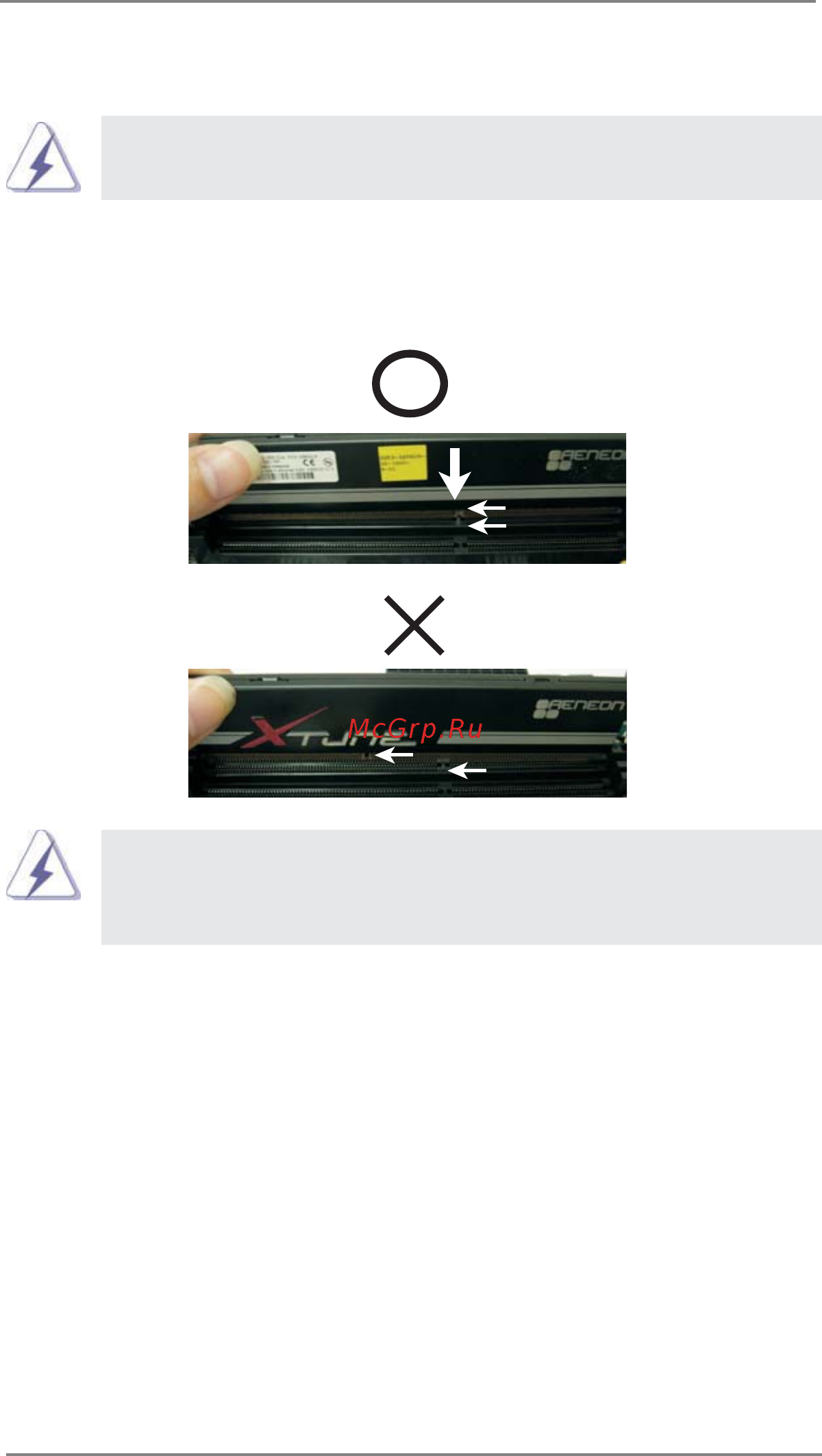 ASRock Z68 Extreme7 Gen3 [21/88] Installing a dimm
