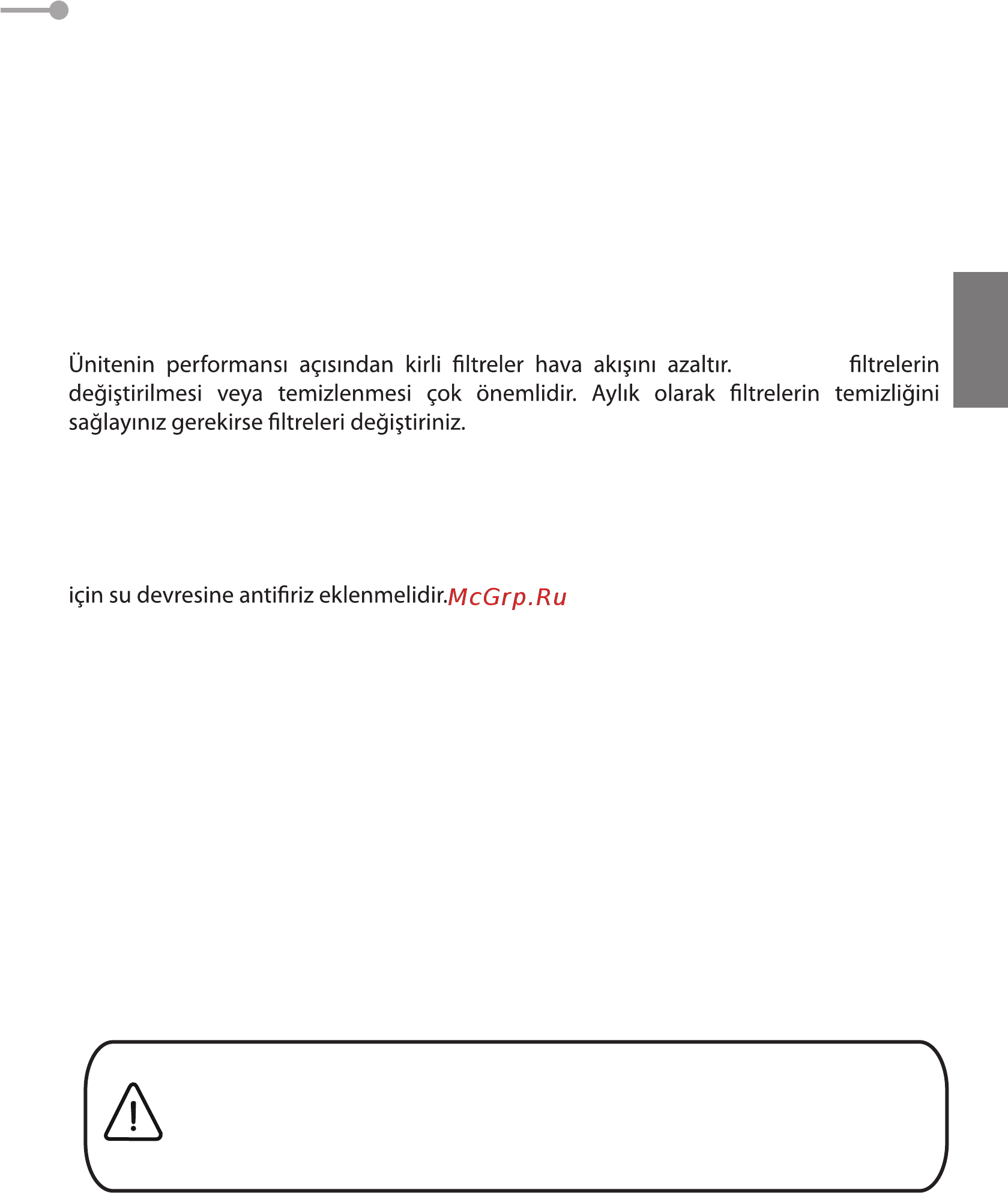 Daikin FWE06CTU [31/172] Bakım