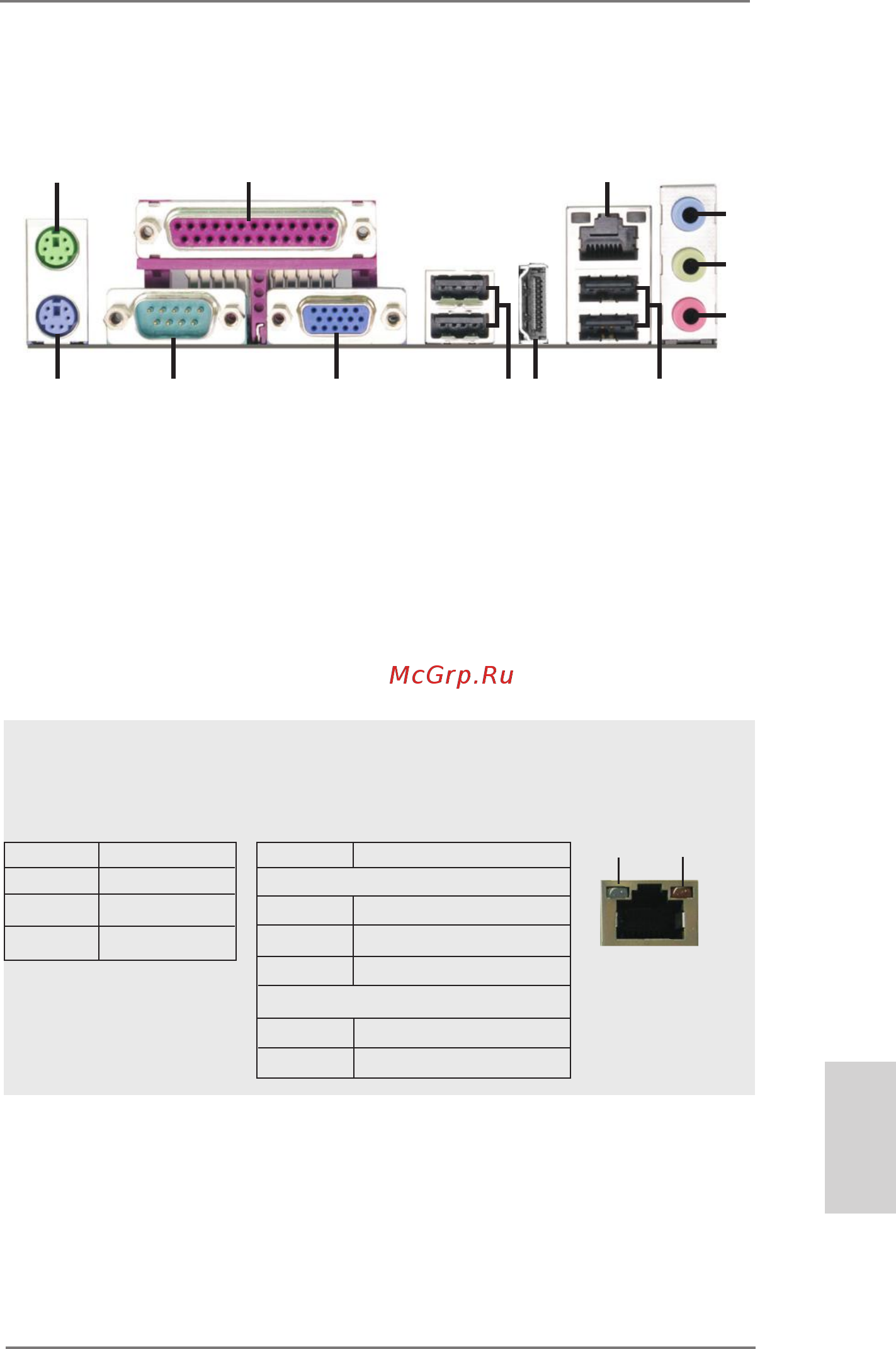 ASRock H61M-PS4 [3/54] I o panel