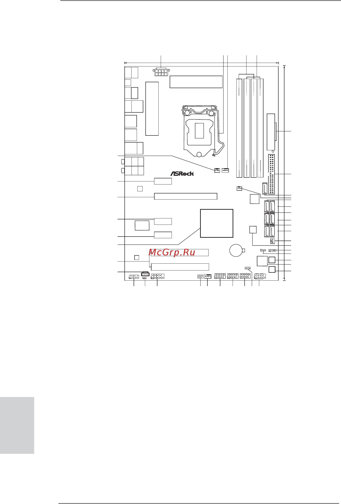ASRock P67 Transformer [2/266] Motherboard layout