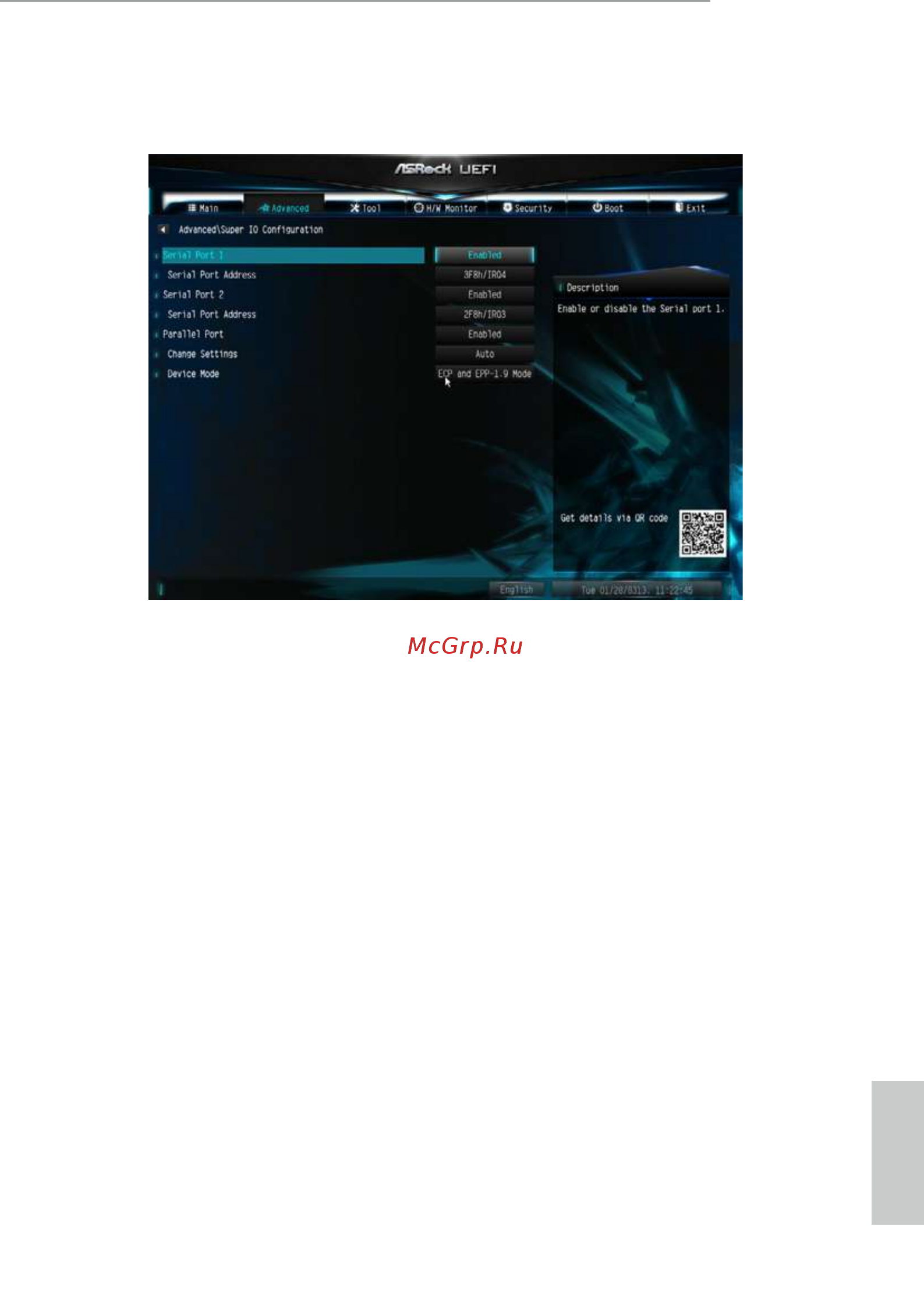 ASRock J3355M [38/51] Super io configuration