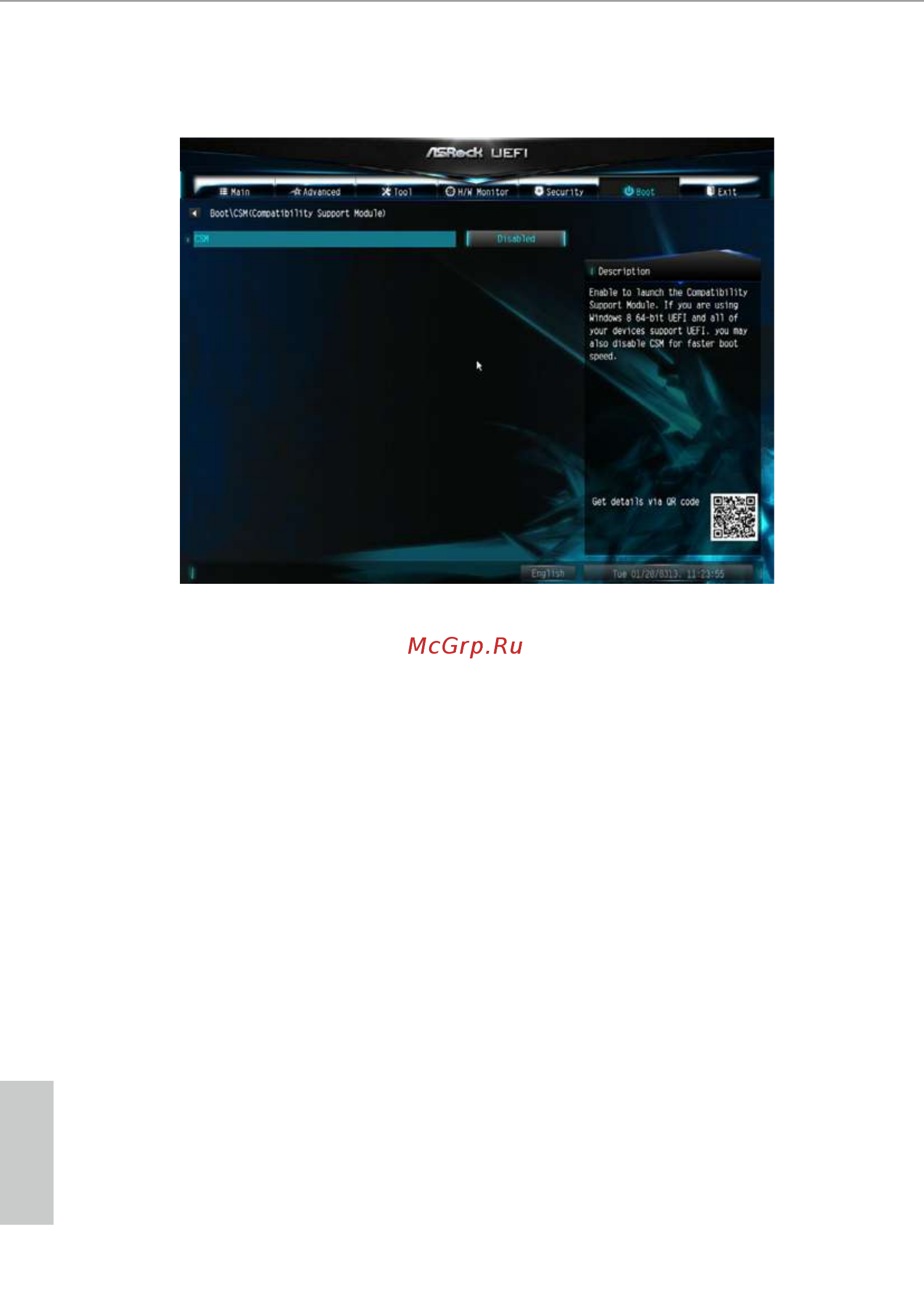 ASRock J3355M [49/51] Csm compatibility support module