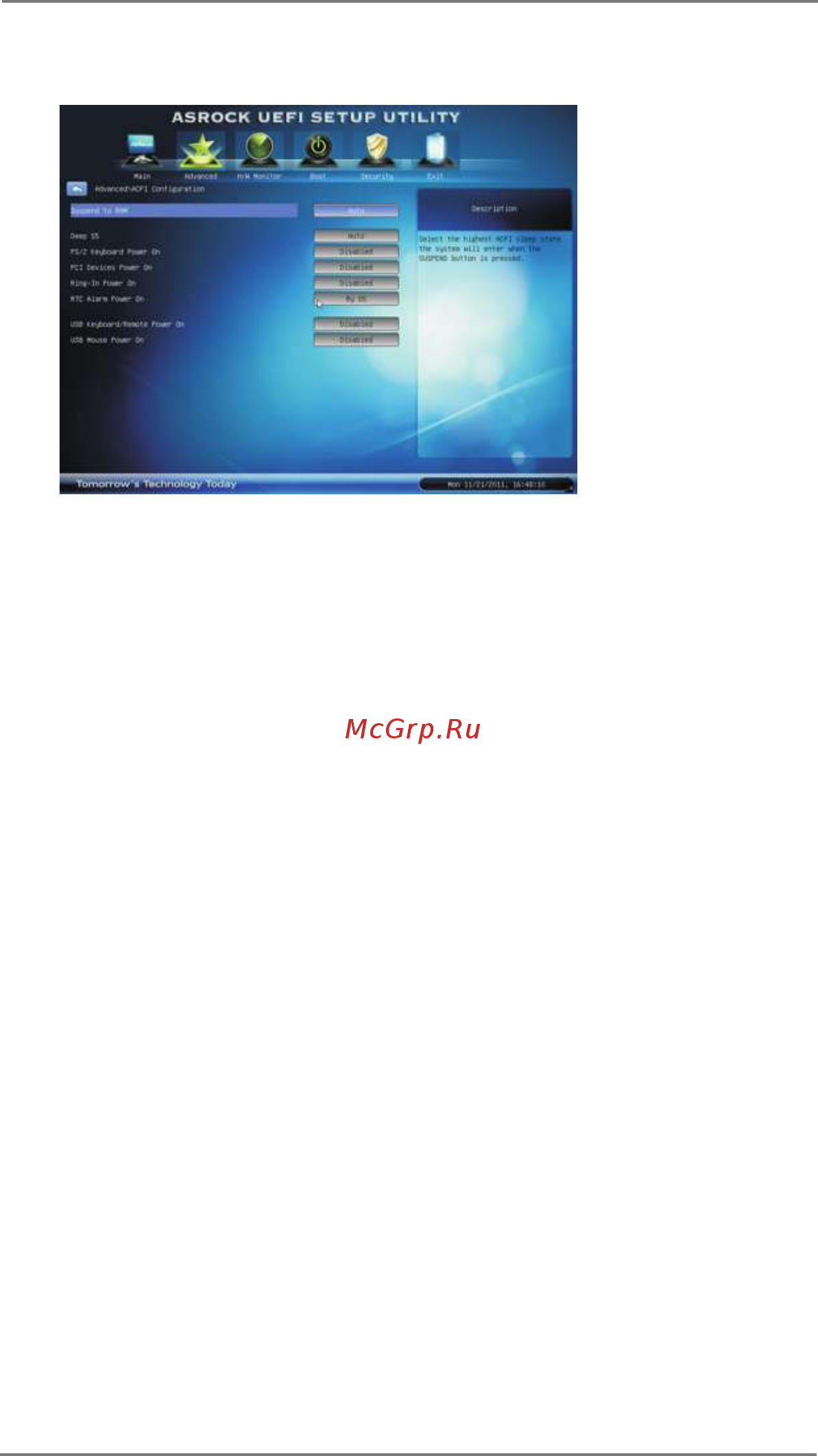 ASRock AD2550B-ITX [32/39] Acpi configuration