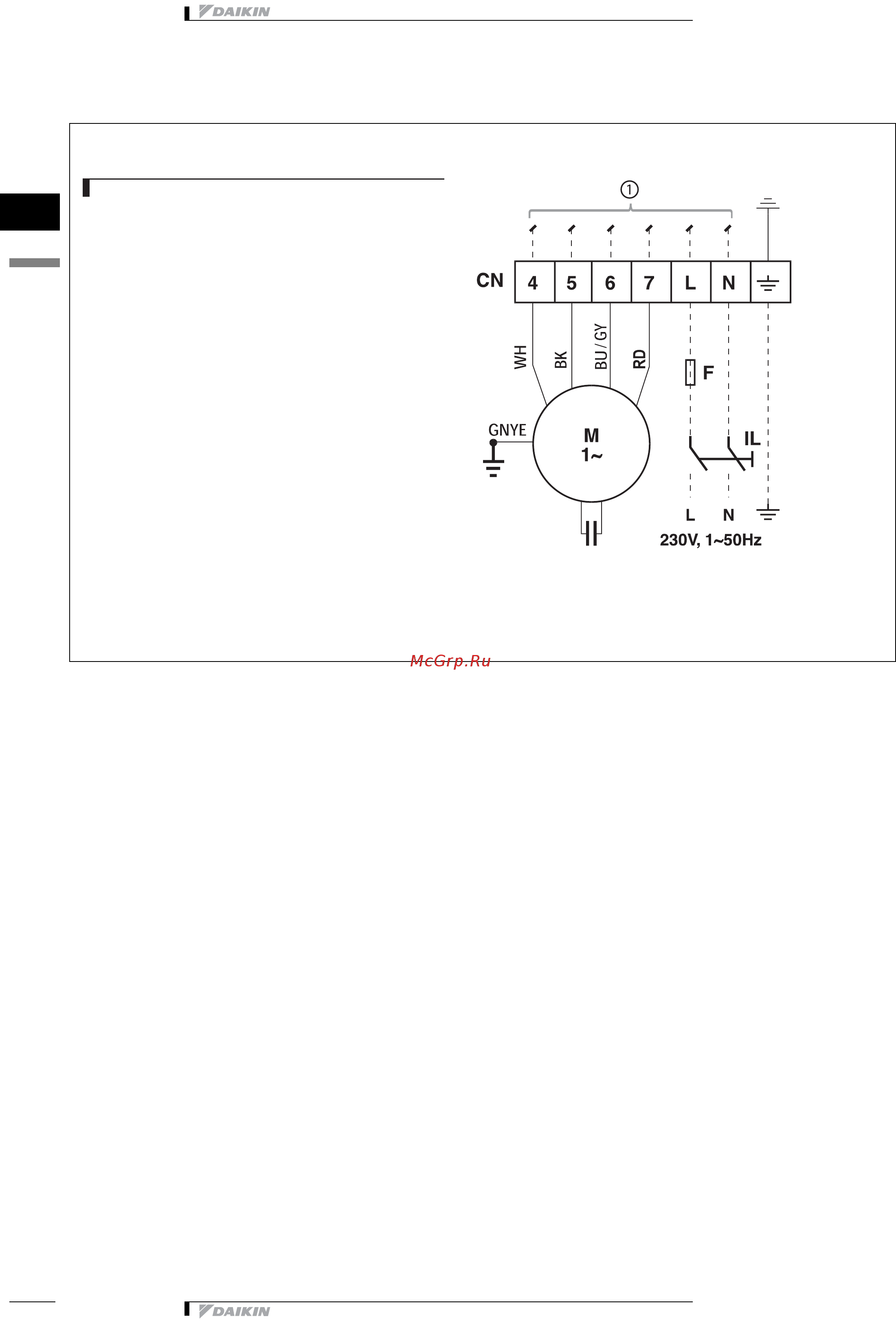 Daikin FWB03AT [68/109] Ìîíòàæíàø ñõåìà