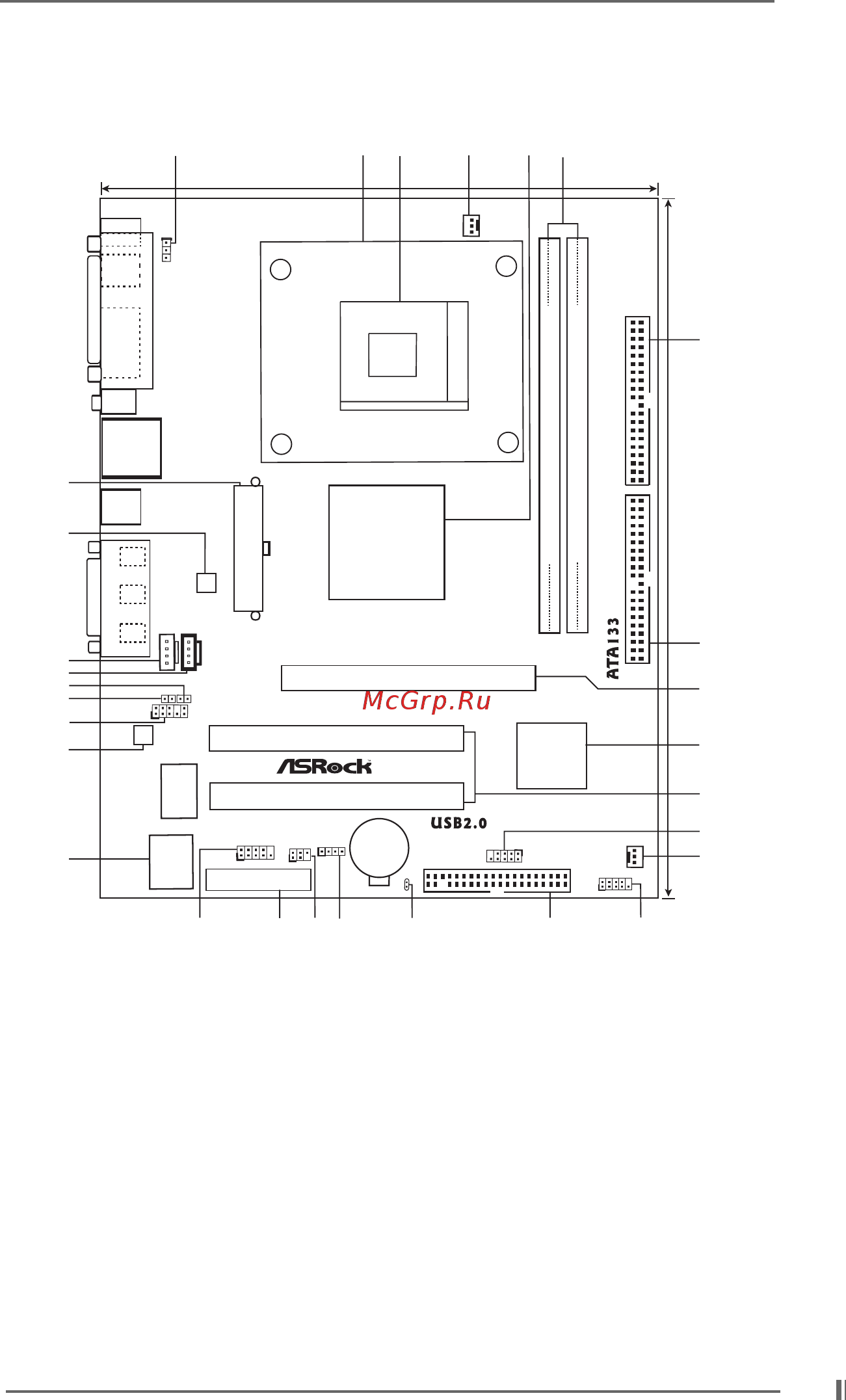 ASRock GE PRO-M2 [7/28] Mpga478b