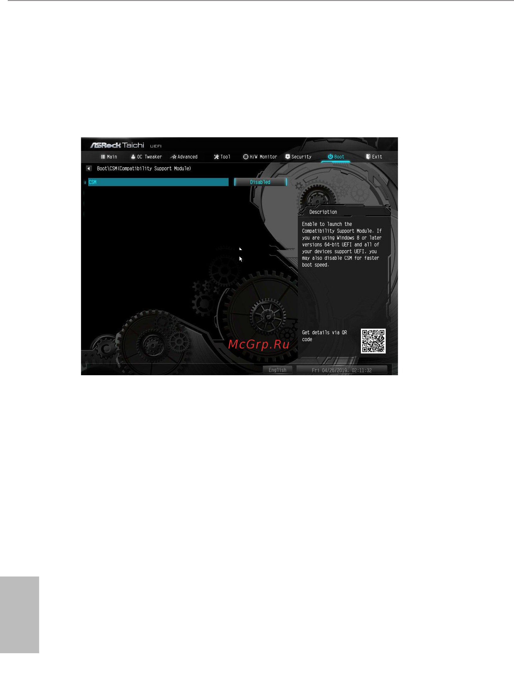 ASRock X570 Taichi [105/109] Above 4g decoding