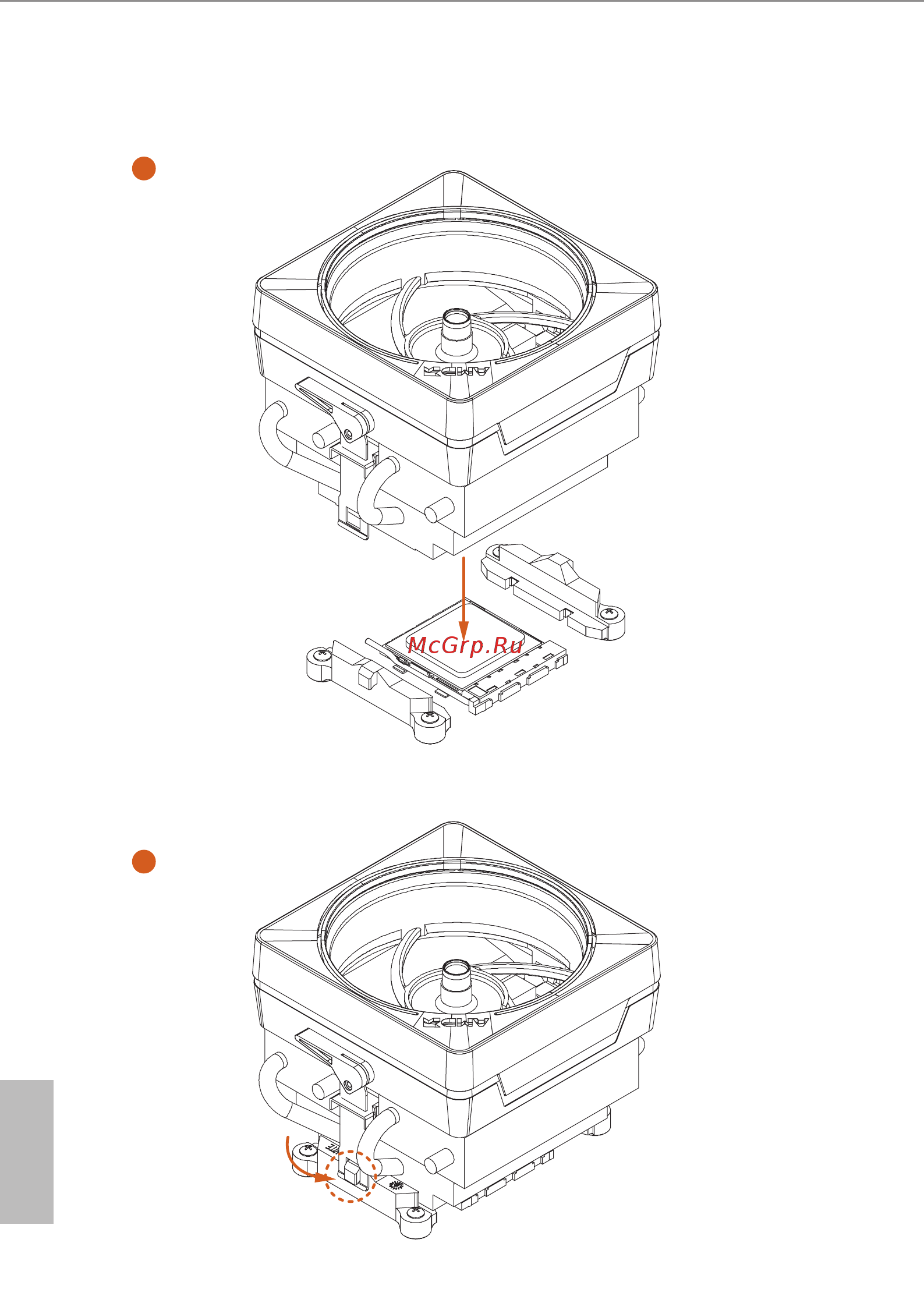 ASRock B550 Phantom Gaming 4/ac [28/90] Installing the am4 box cooler sr3