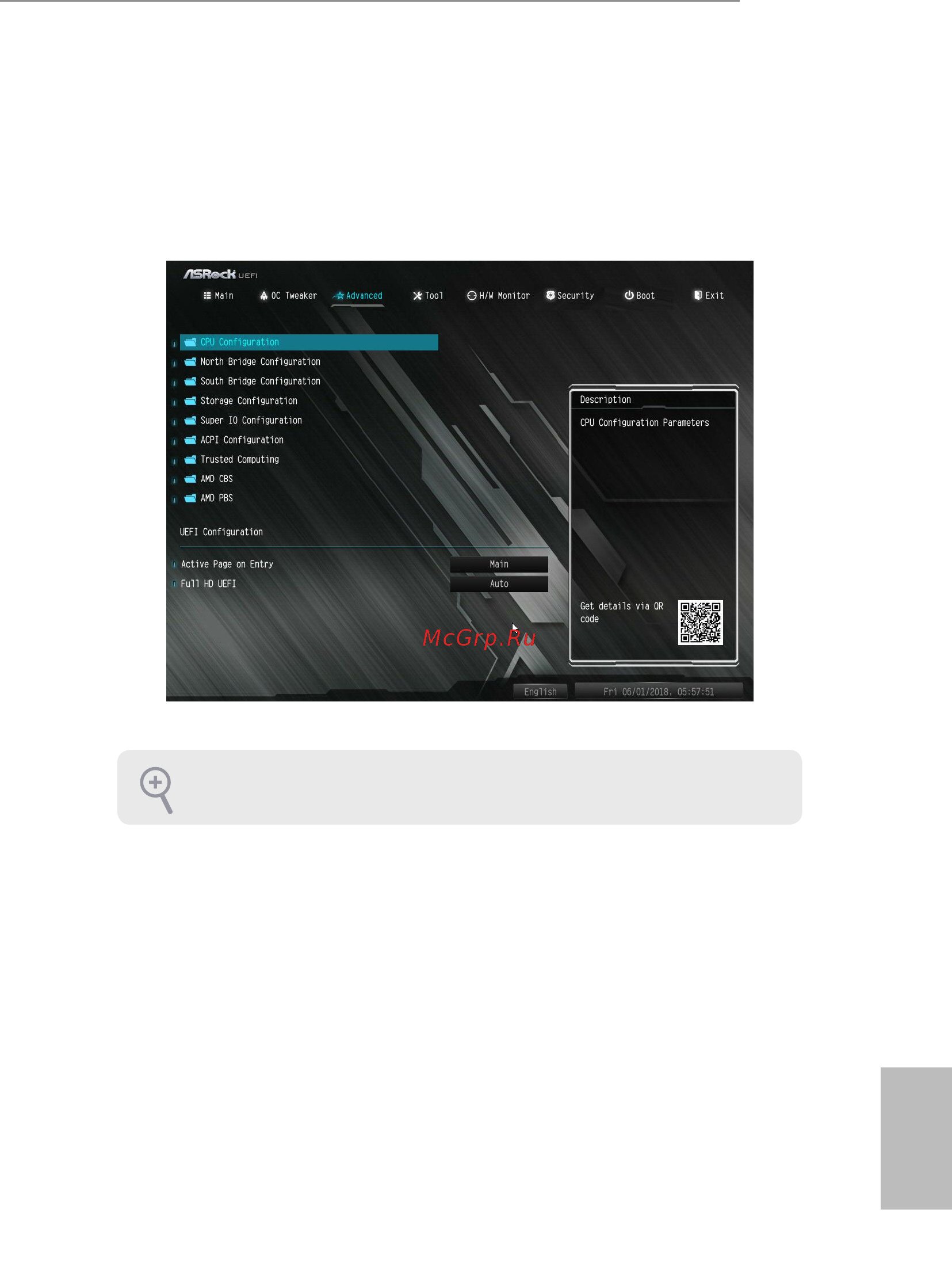 ASRock B450M Pro4 [65/93] Advanced screen