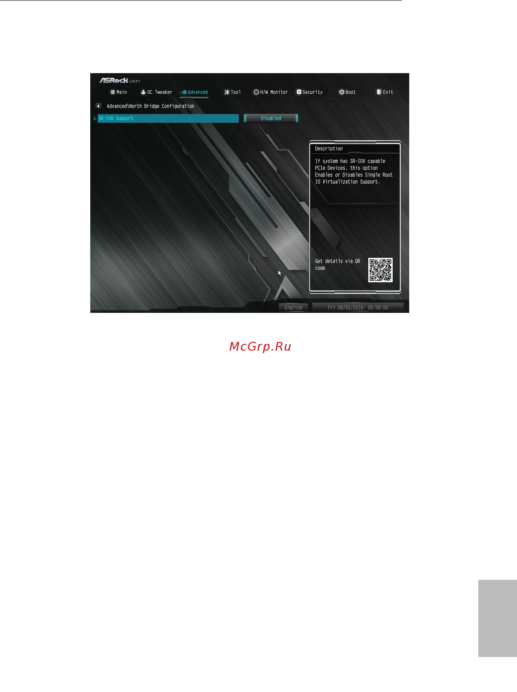 ASRock B450M Pro4 [67/93] North bridge configuration