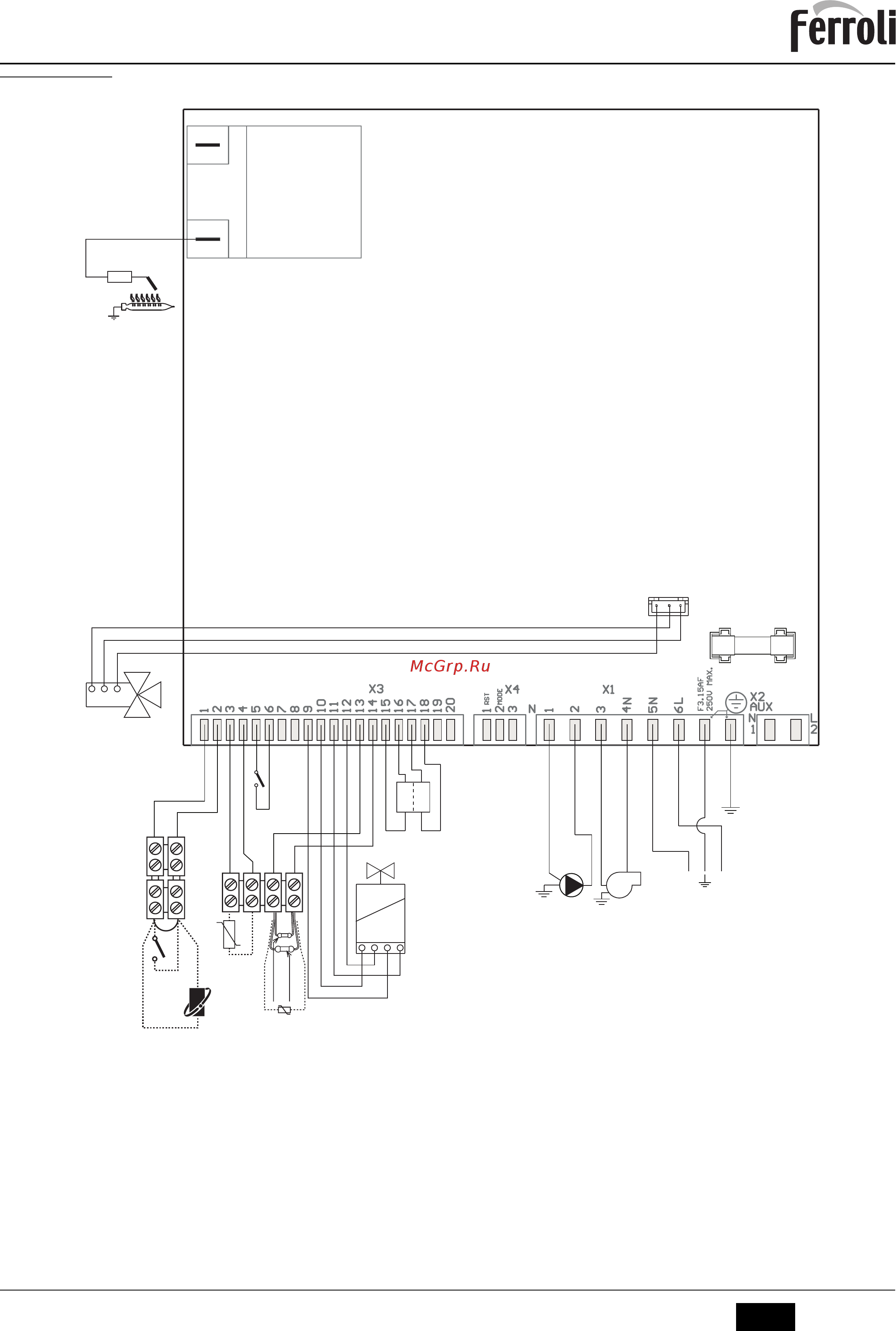 Ferroli DIVATECH D HF24 [15/64] Cod 3541p871 rev 01 04 2019