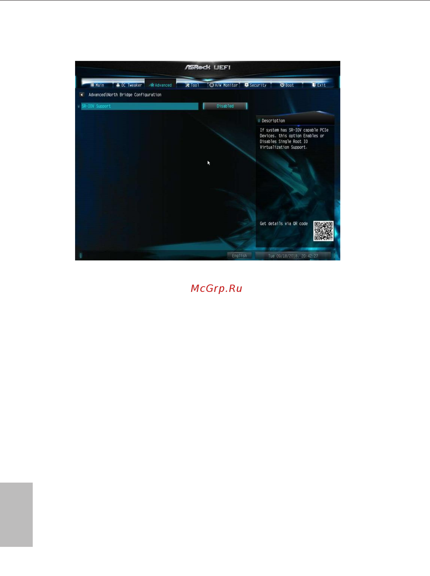 ASRock AB350M-HDV R3.0 [63/87] North bridge configuration