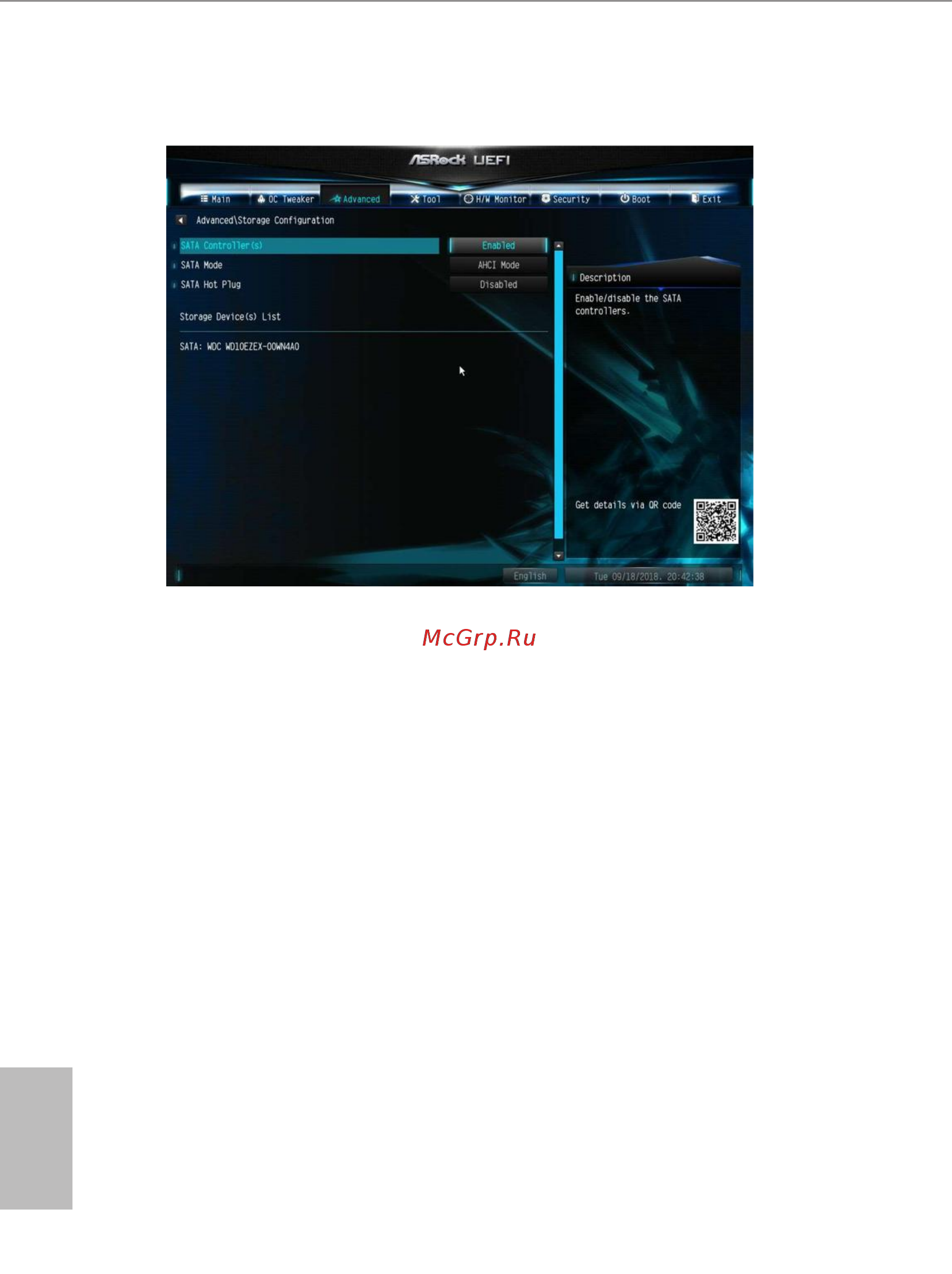ASRock AB350M-HDV R3.0 [65/87] Storage configuration