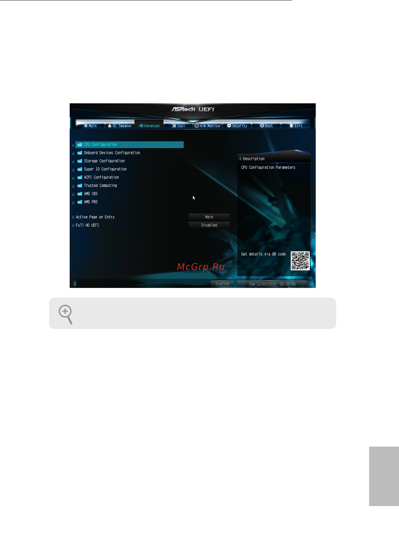 ASRock A320M/ac [57/75] Advanced screen