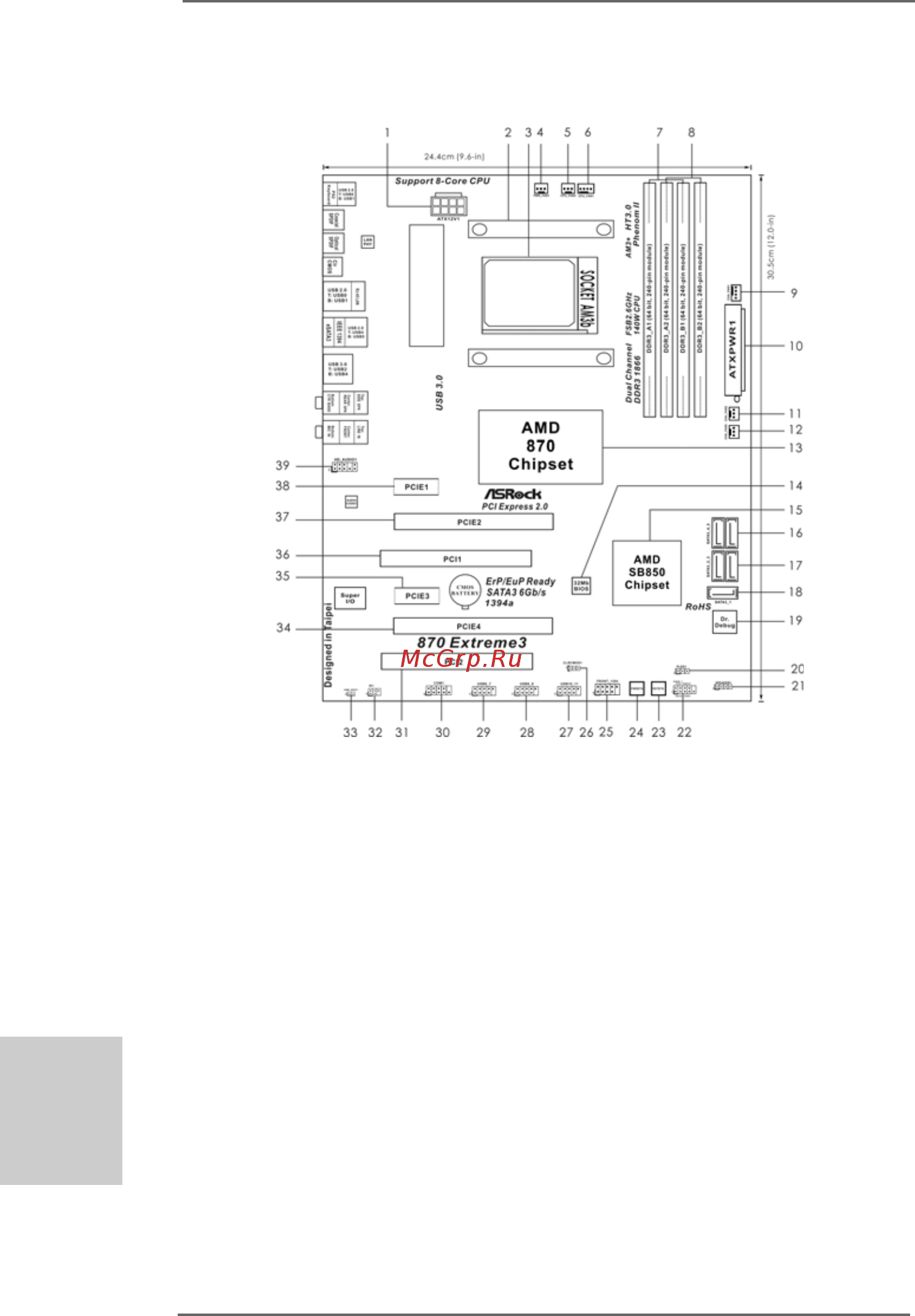 ASRock 870 Extreme3 R2.0 [2/247] Motherboard layout motherboard layout motherboard layout motherboard layout motherboard layout