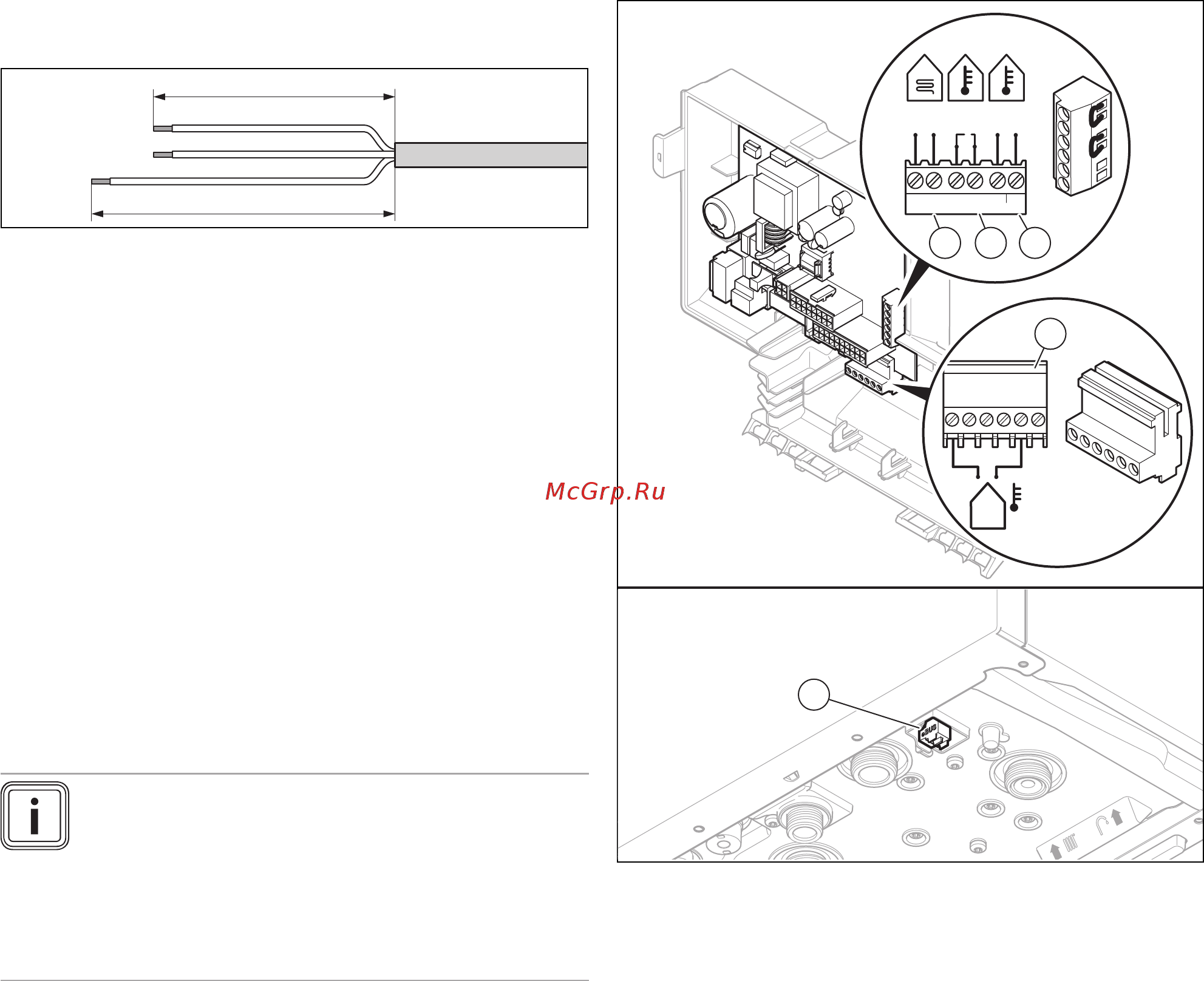 Vaillant ecoTEC intro VUW 18/24 AS/1-1 [13/48] Подключение регулятора