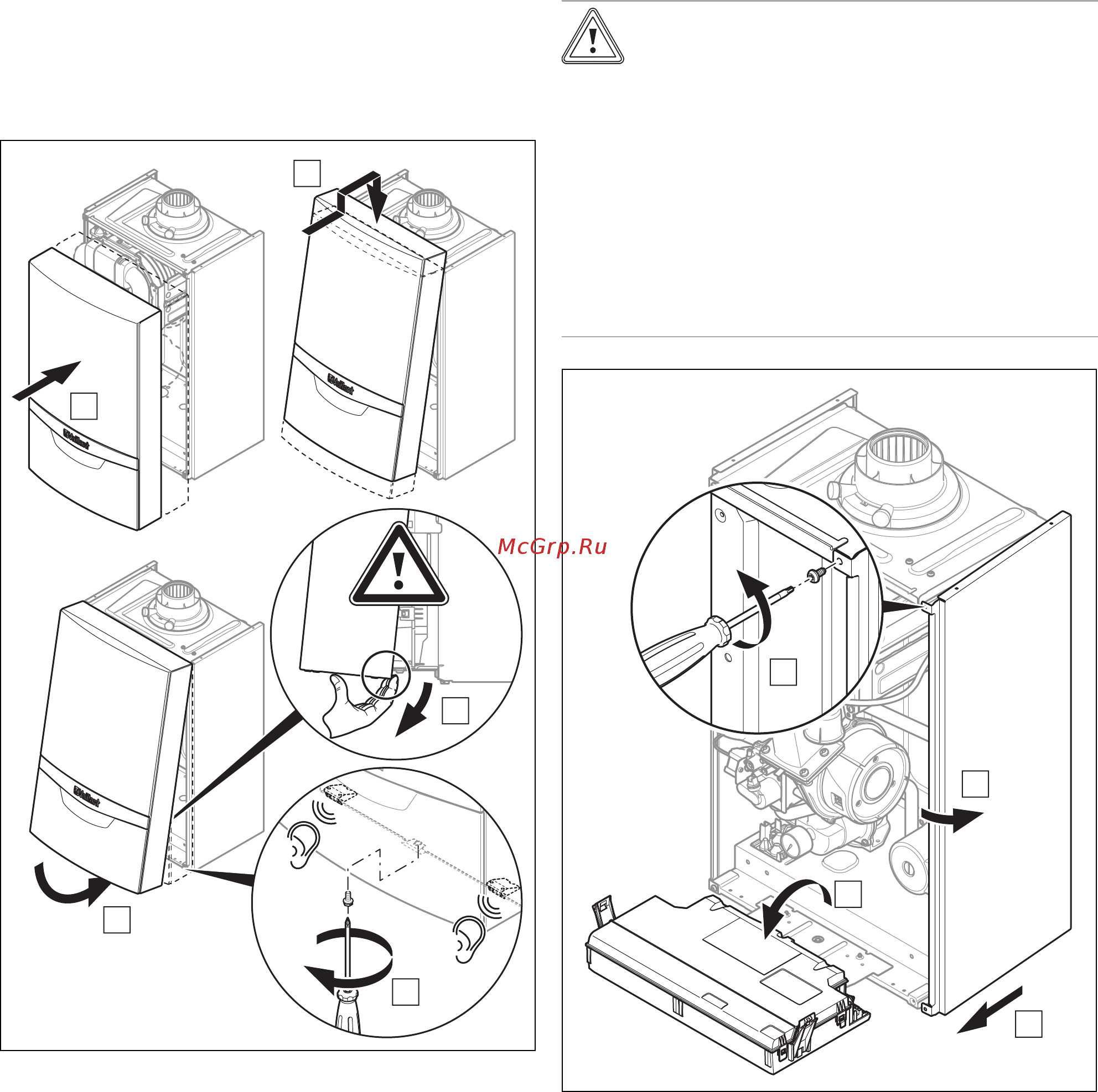 Vaillant ecoTEC plus VU 656/5-5 [11/64] Монтаж 4