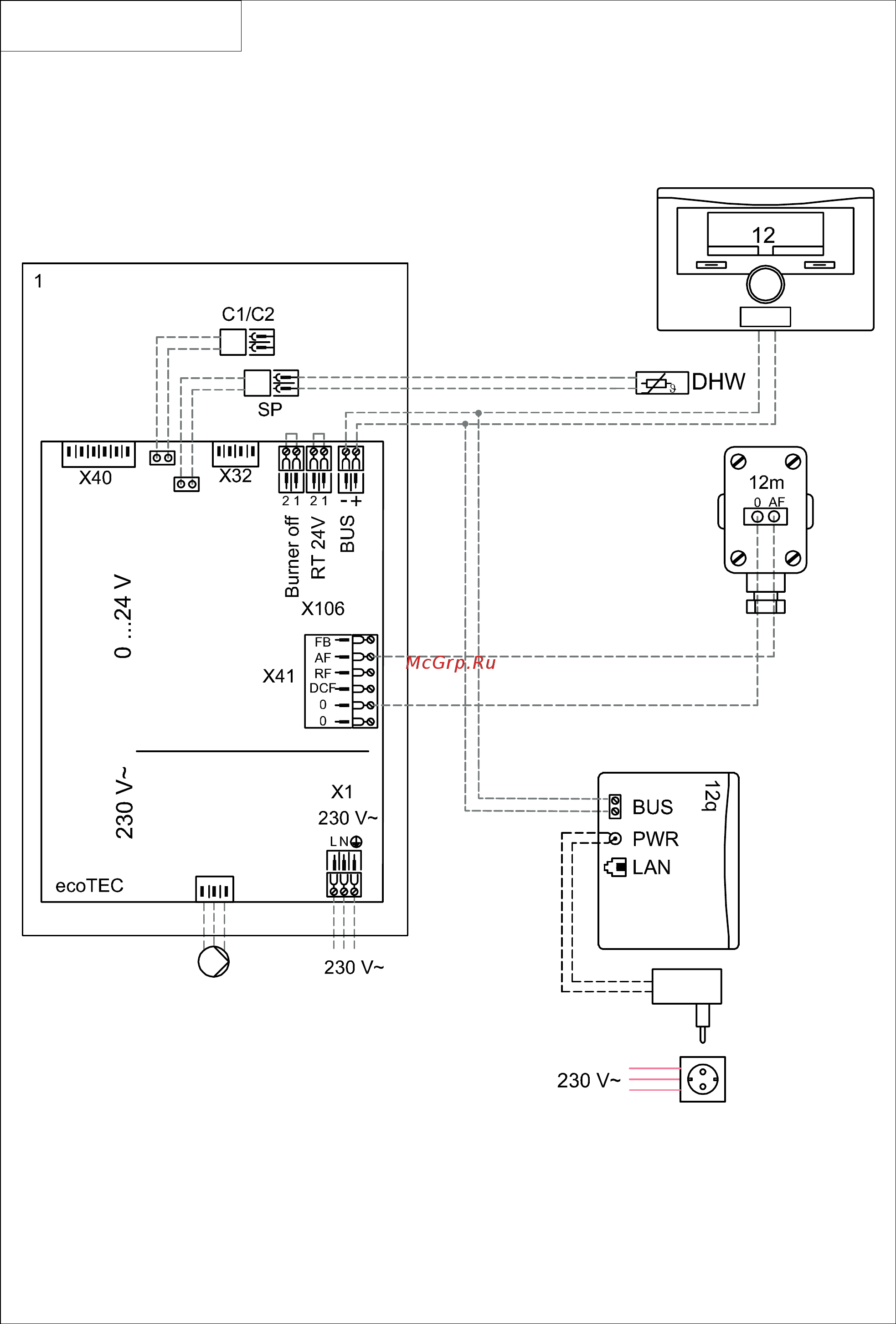 Vaillant ecoTEC plus VU 486/5-5 [105/331] Настенные газовые котлы ecotec plus 486 5 656 5