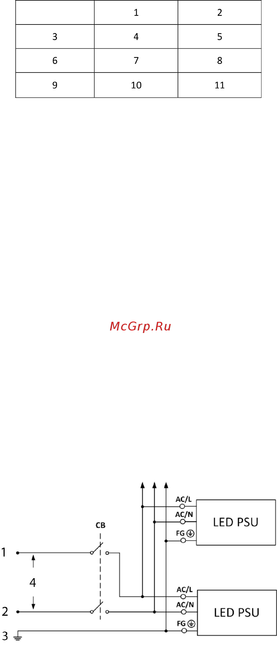MEAN WELL HLG-240H-15B Инструкция по эксплуатации онлайн [2/4] 540792