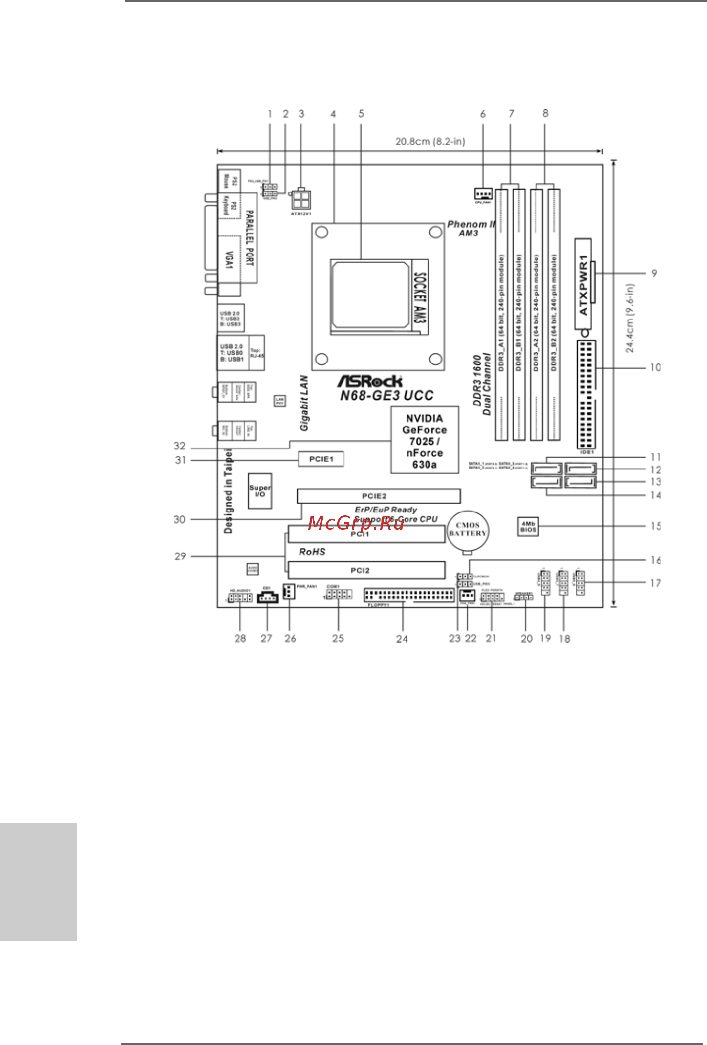 ASRock M3N78D [2/117] Motherboard layout motherboard layout motherboard layout motherboard layout motherboard layout