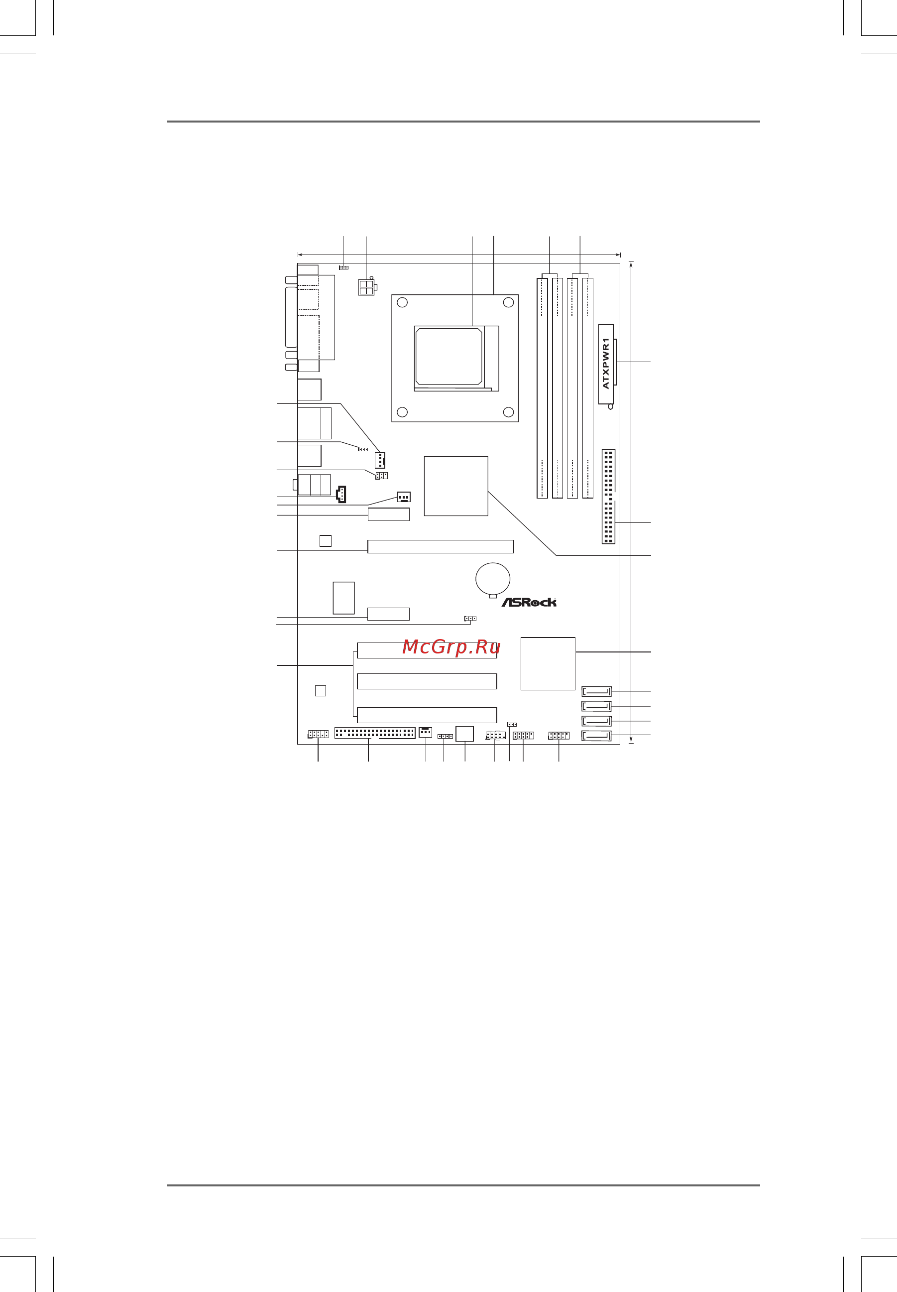 ASRock M3A UCC [10/53] Motherboard layout 1 motherboard layout 1 motherboard layout 1 motherboard layout 1 motherboard layout