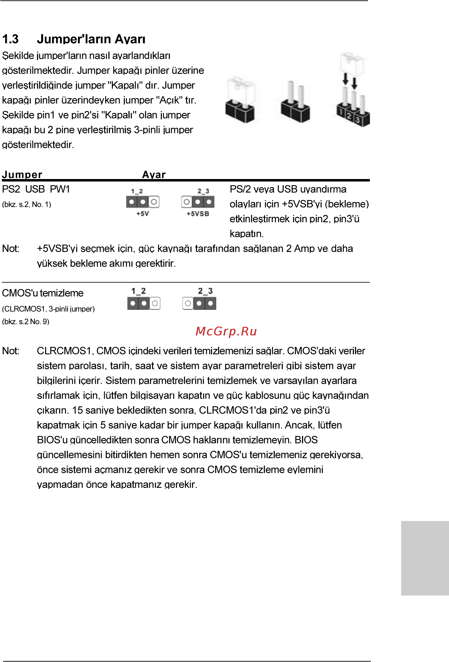 ASRock 760GM-GS3 [105/155] Türkçe türkçe türkçe türkçe türkçe