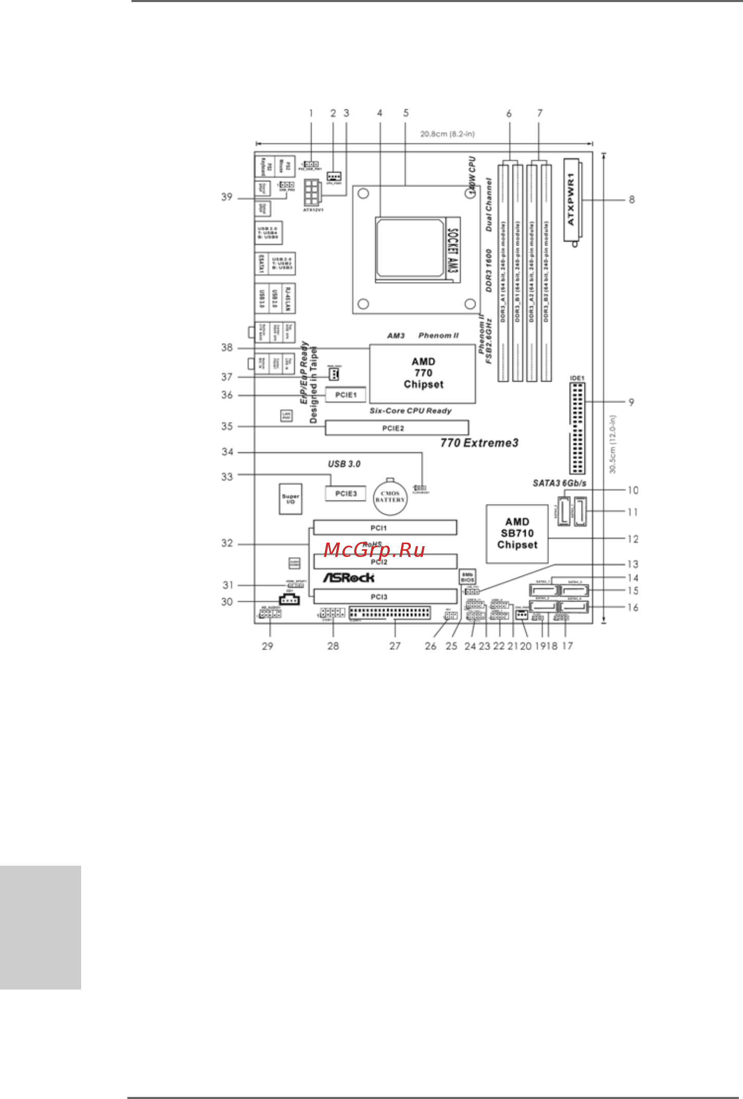 ASRock 770 Extreme3 [2/193] Motherboard layout motherboard layout motherboard layout motherboard layout motherboard layout