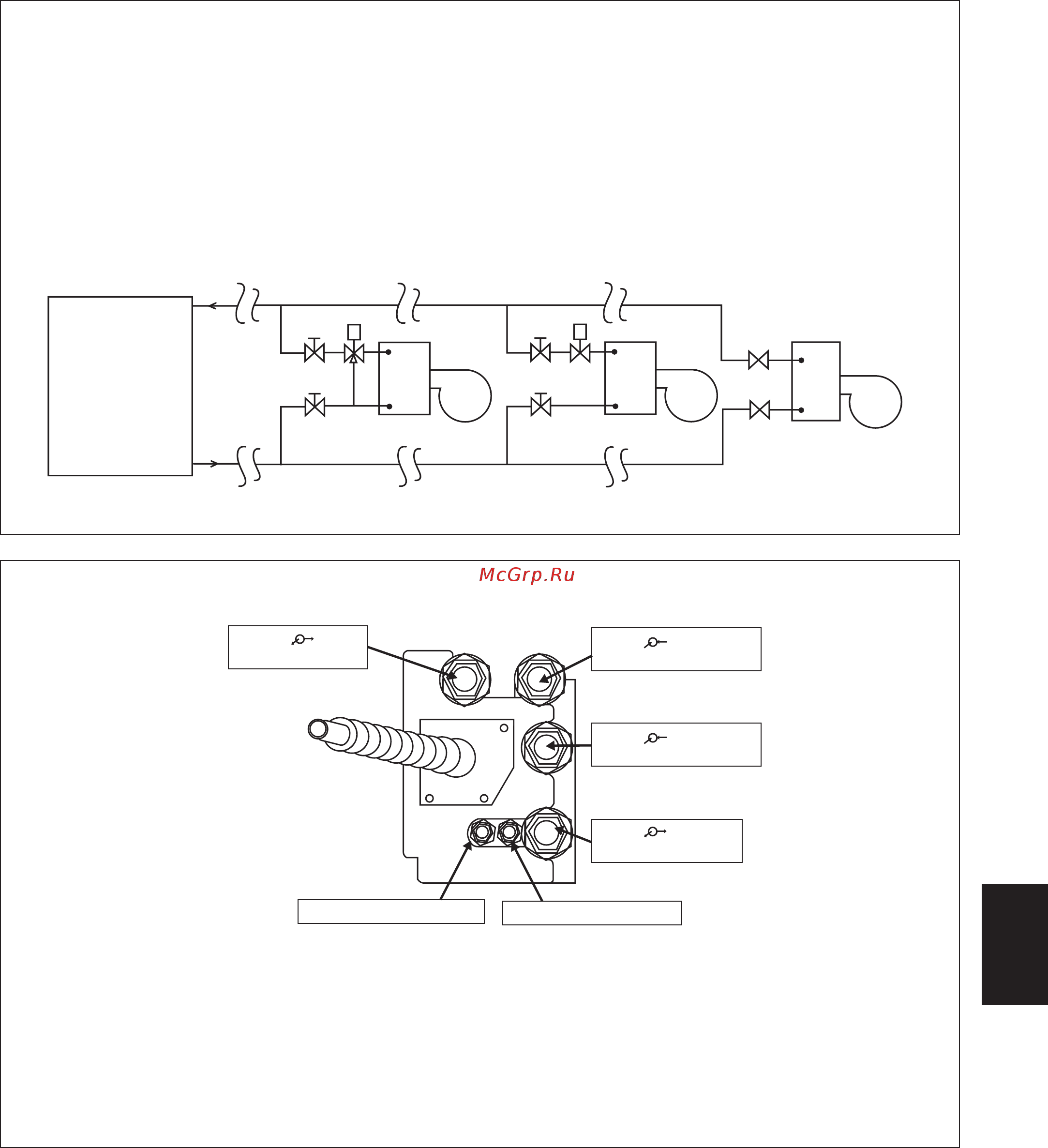 Daikin FWG05AAFNMV1 [119/184] Ligação da tubagem de água