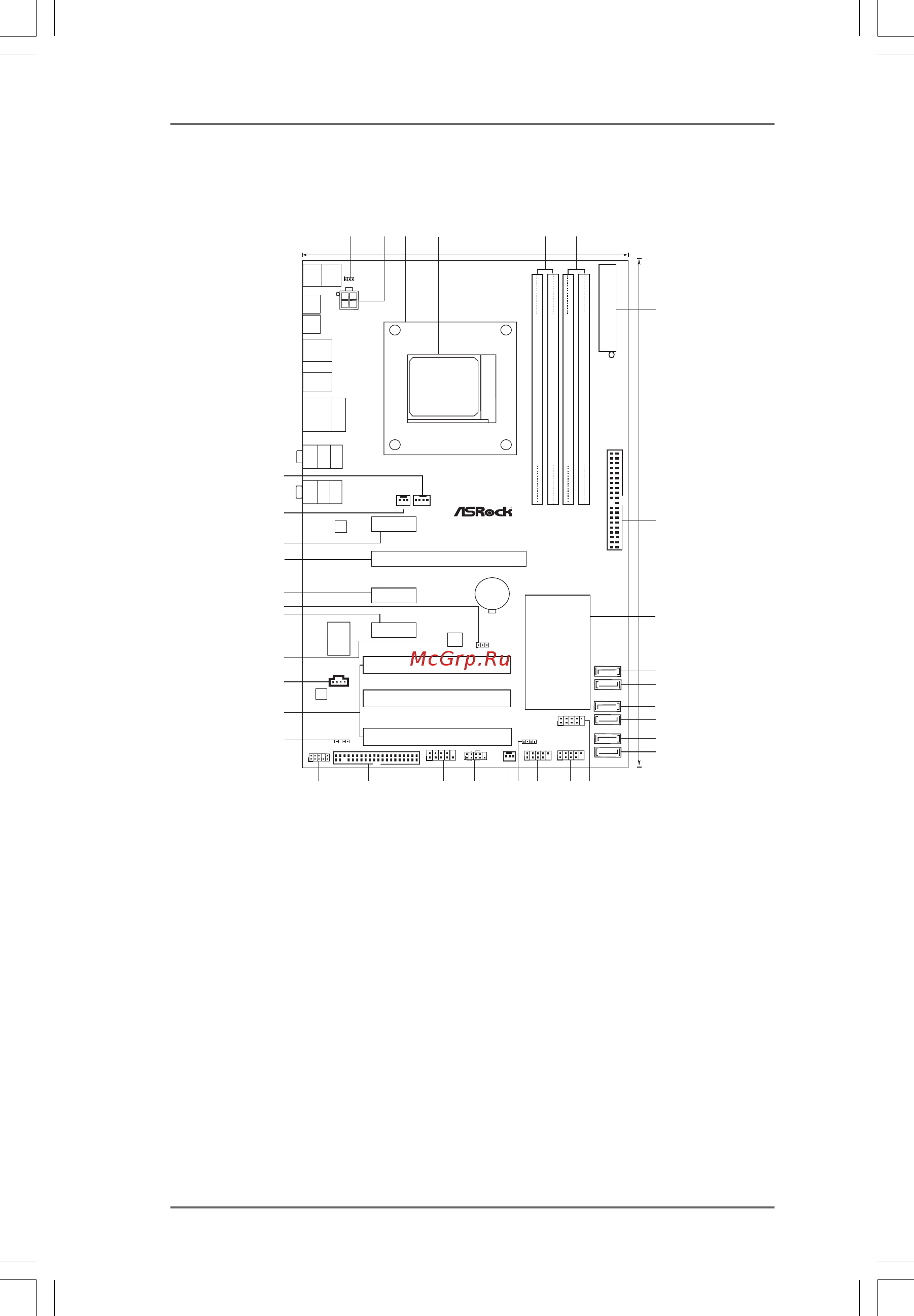 ASRock K10N78D [10/54] Motherboard layout 1 motherboard layout 1 motherboard layout 1 motherboard layout 1 motherboard layout