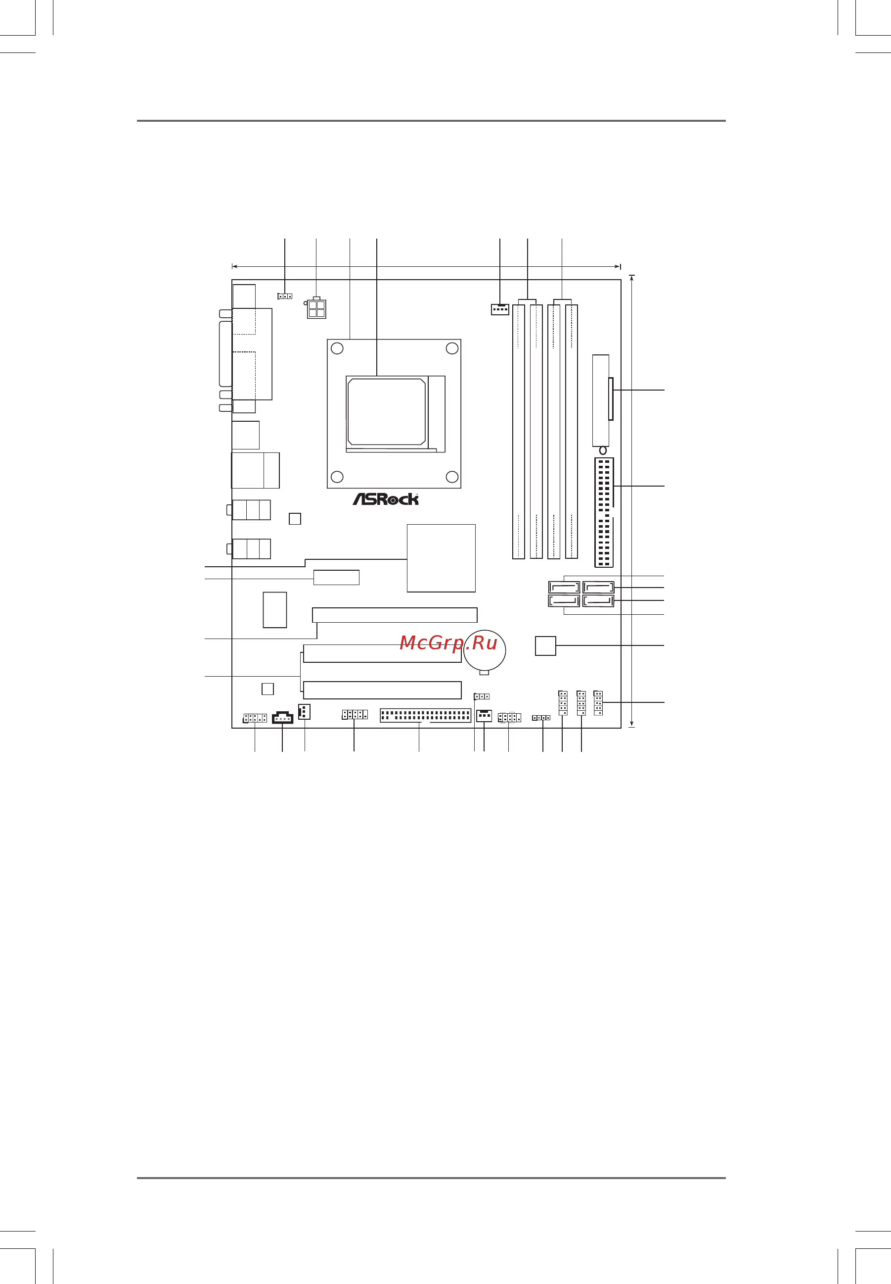 ASRock N68-GE [11/56] Motherboard layout 1 motherboard layout 1 motherboard layout 1 motherboard layout 1 motherboard layout