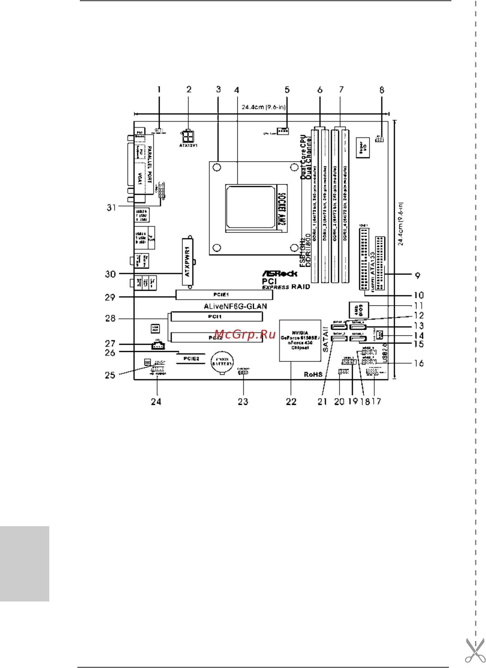 ASRock ALiveNF6G-GLAN [2/196] Motherboard l motherboard l motherboard l motherboard l motherboard layout ayout ayout ayout ayout