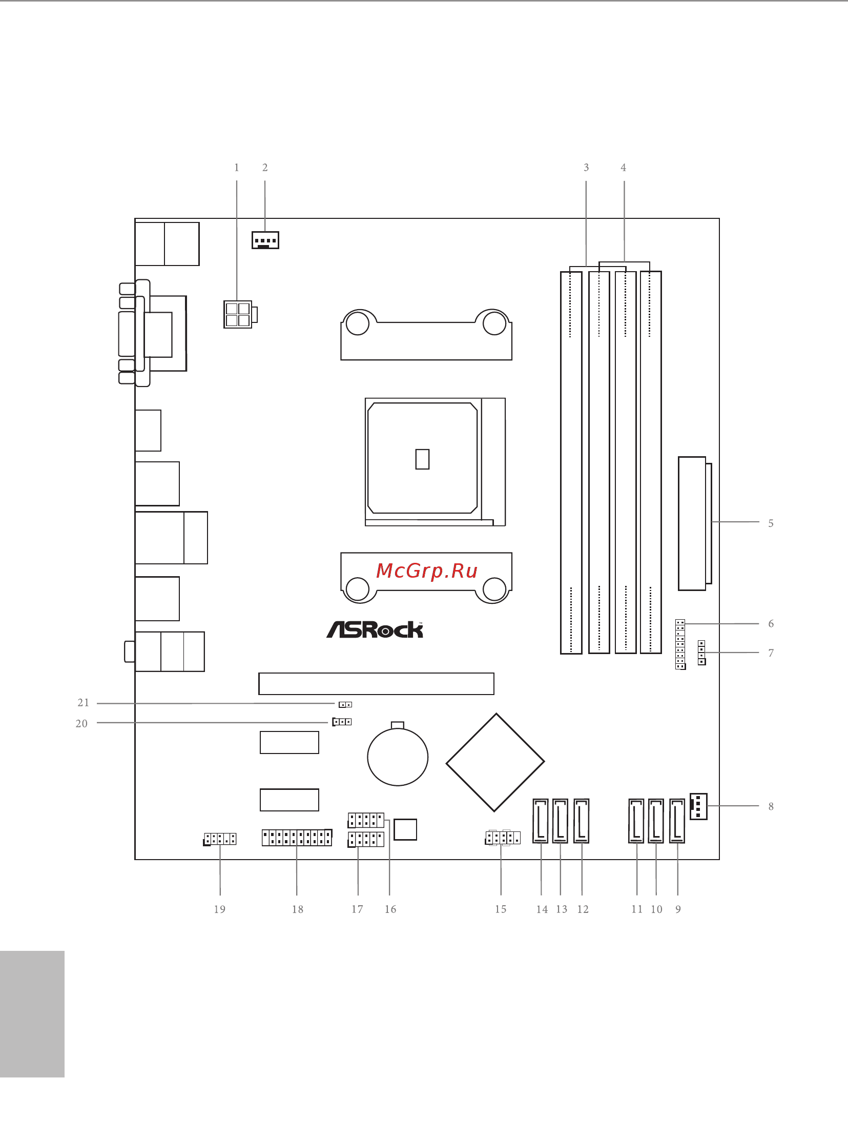 ASRock FM2A78M Pro3+ [2/123] Ddr3_a1 64 bit 240 pin module