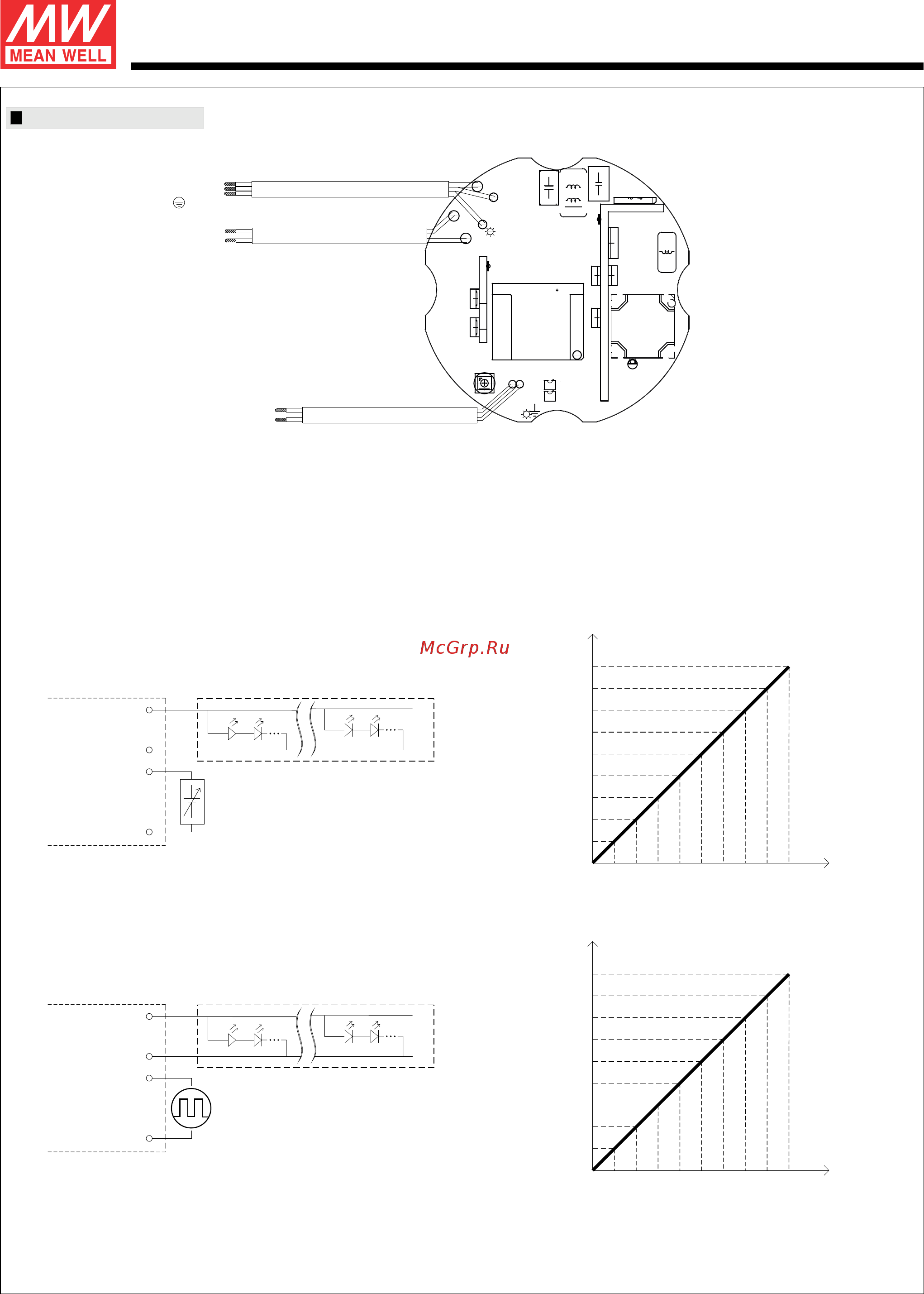 MEAN WELL HBG-240P-36B [4/7] Sjtw 14awg 2c