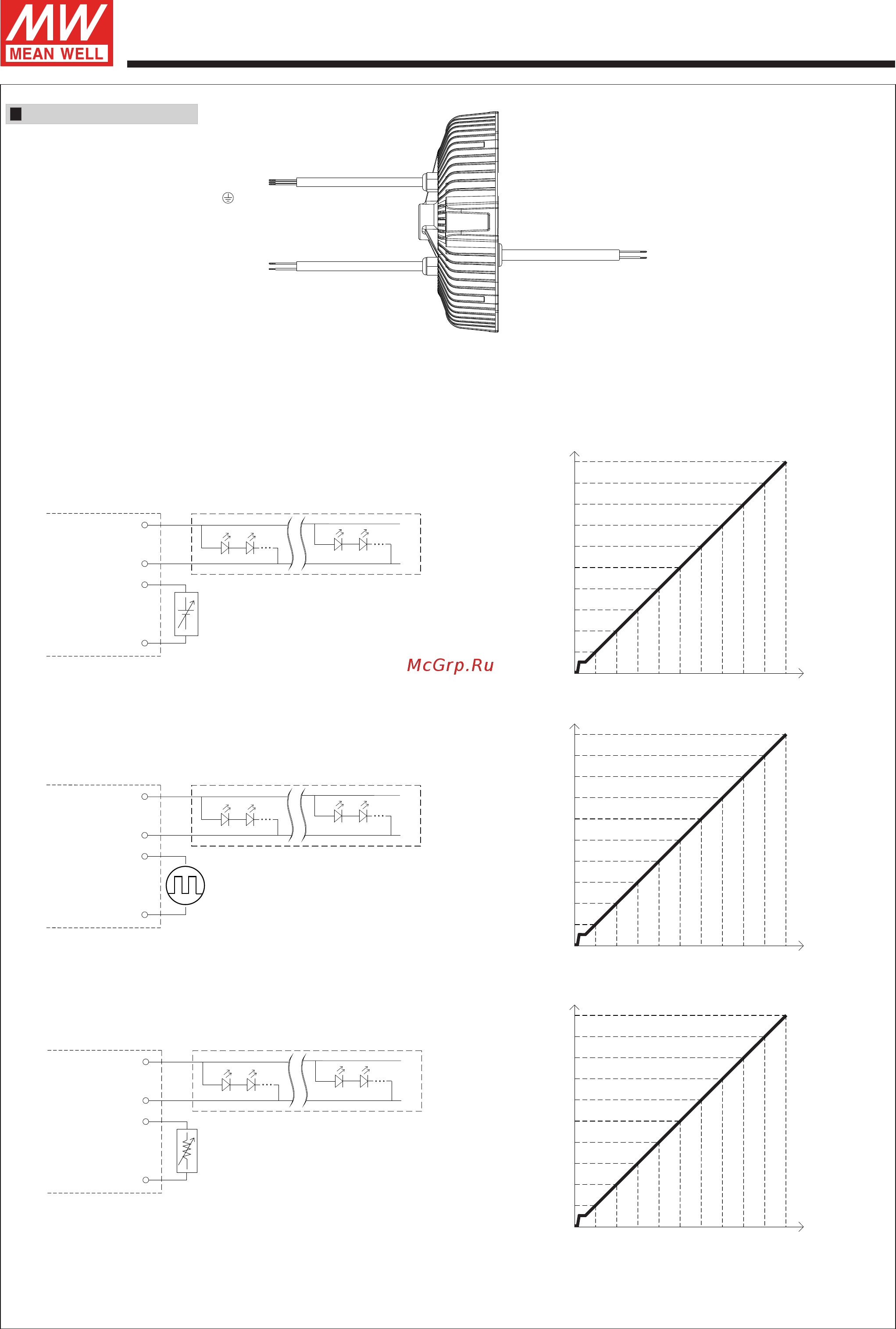 MEAN WELL HBGC-300-M-AB [4/7] V red v black
