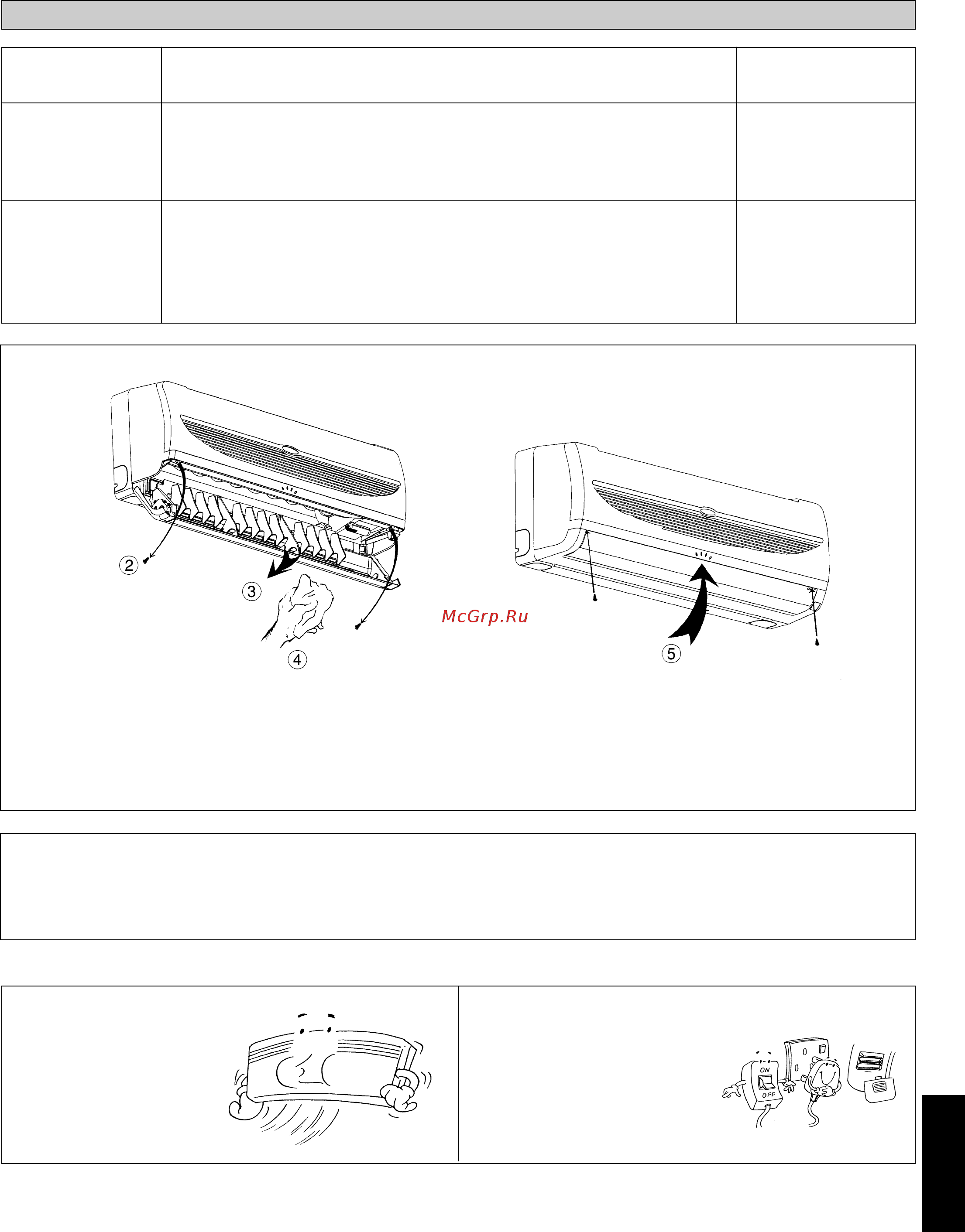 Daikin FWT04AT [11/15] Внимание