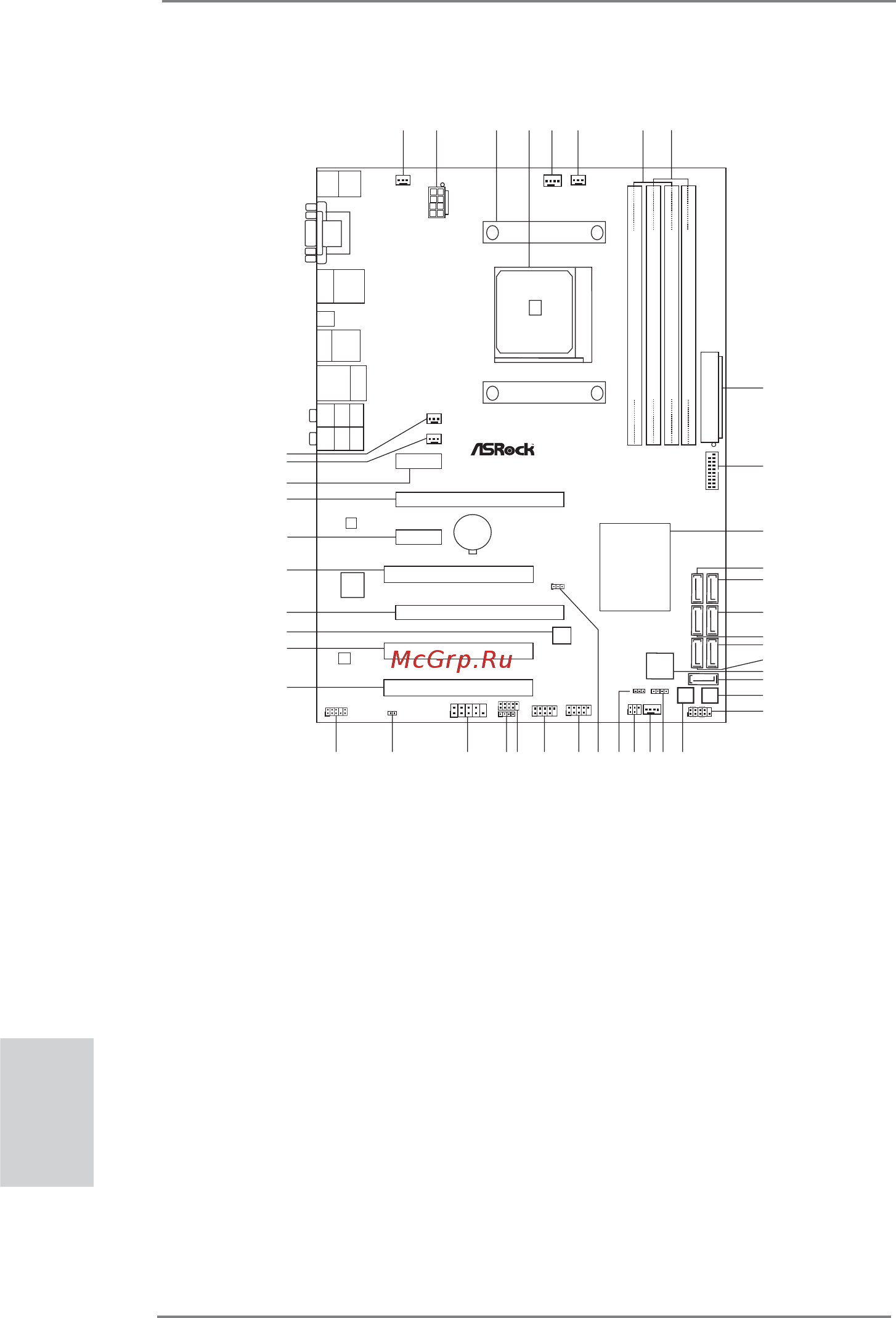 ASRock FM2A85X Extreme4 [2/179] Motherboard layout