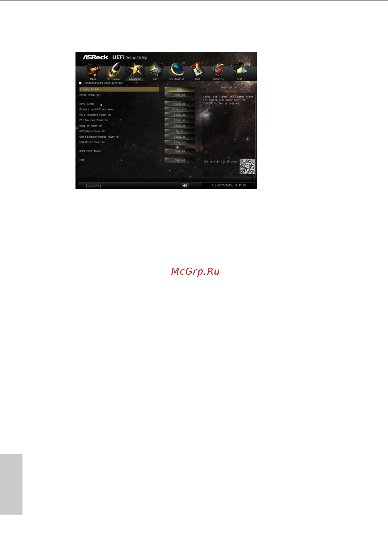 ASRock FM2A58M-HD+ [51/63] Acpi configuration