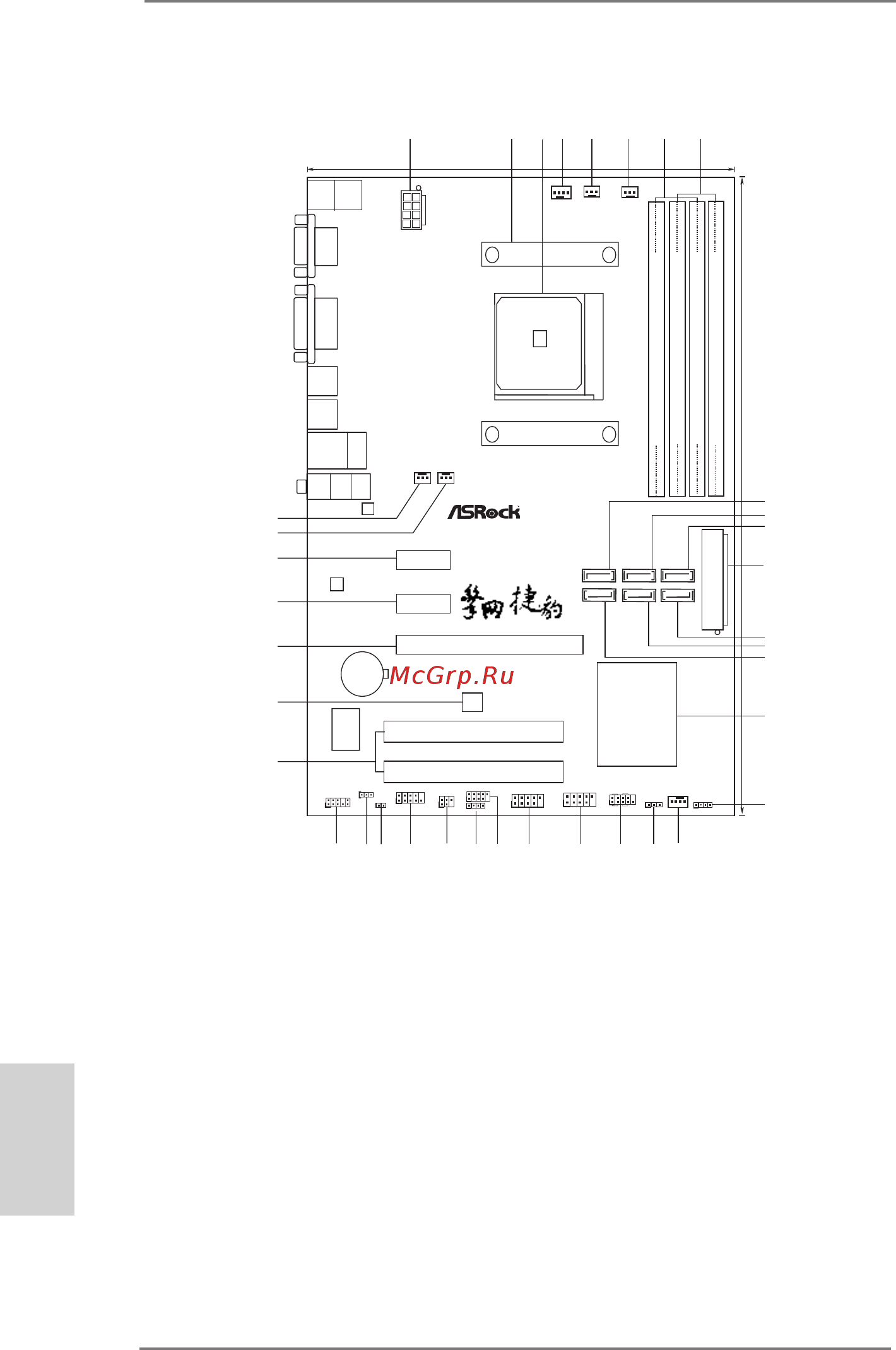 ASRock A55iCafe [2/115] Motherboard layout