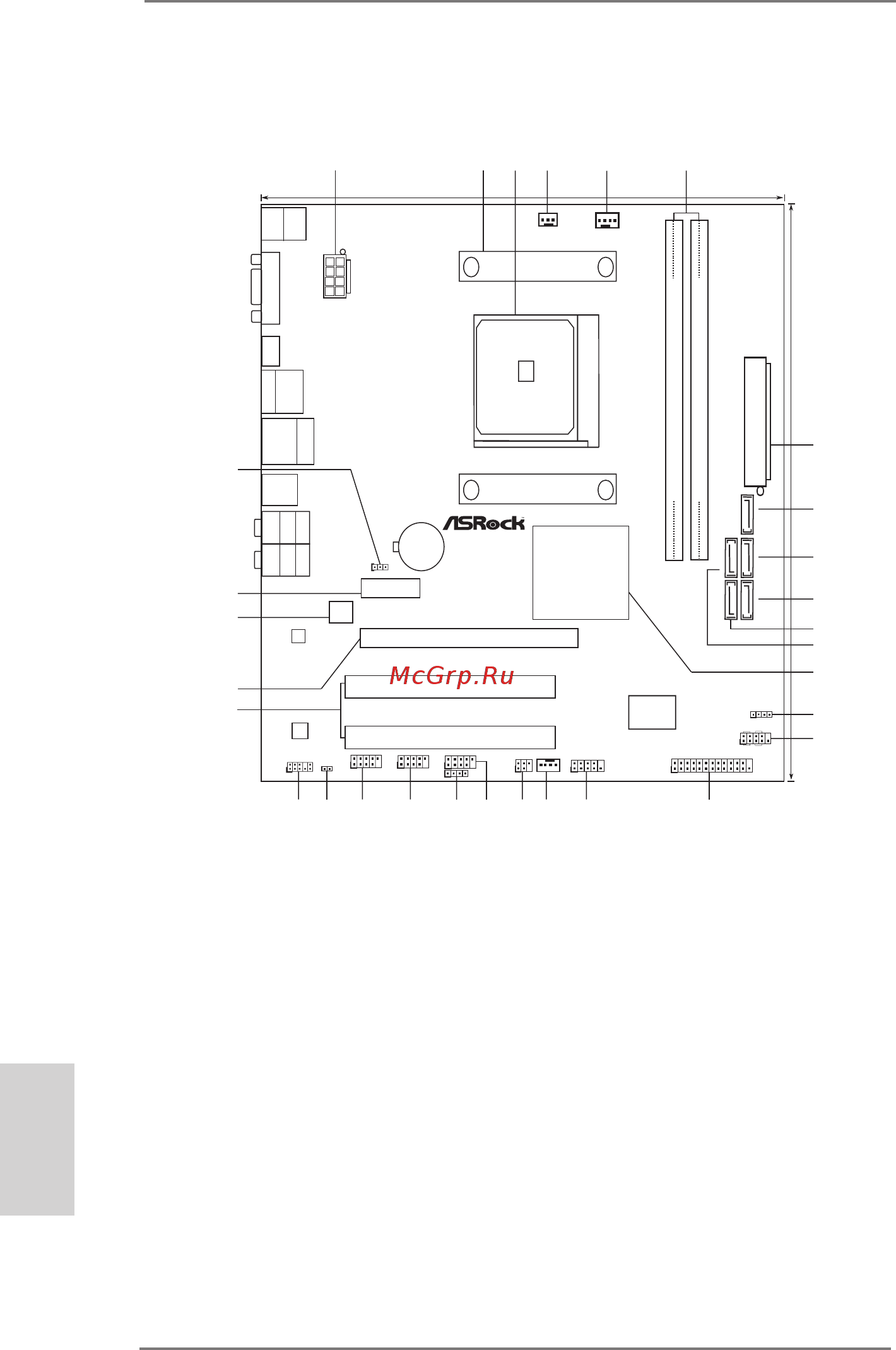 ASRock A75M [2/234] Motherboard layout