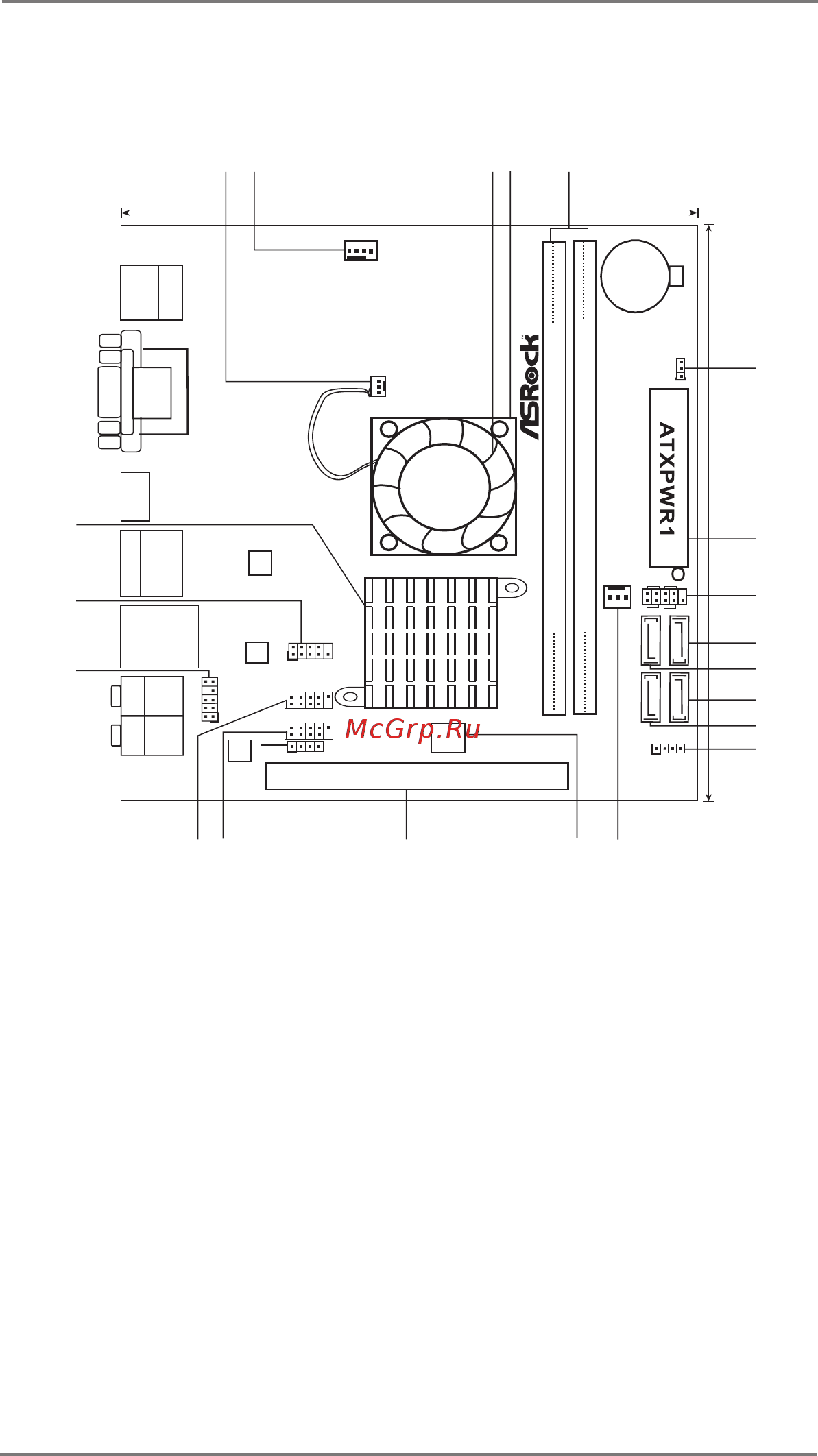 ASRock E350M1/USB3 [10/46] Motherboard layout