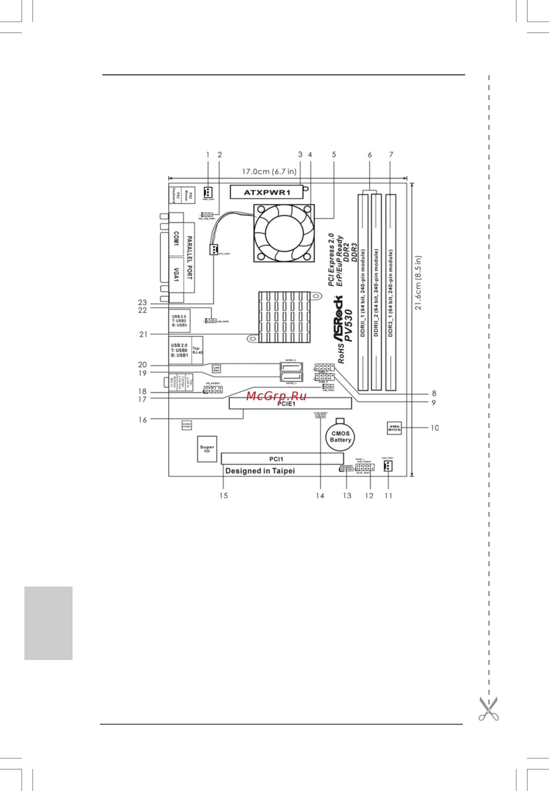 ASRock PV530 [2/94] Motherboard l motherboard l motherboard l motherboard l motherboard layout ayout ayout ayout ayout