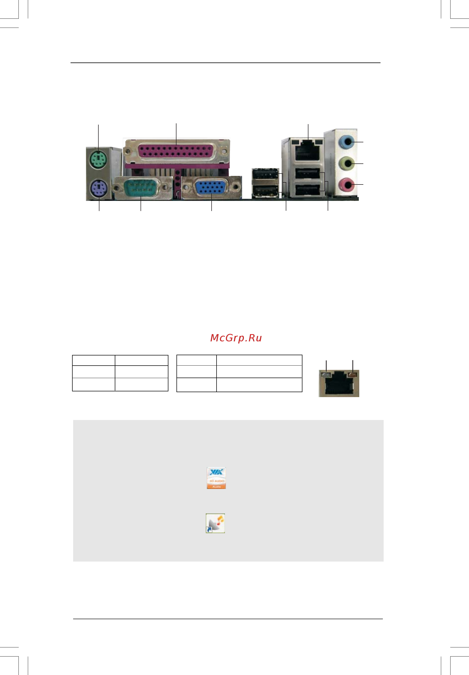 ASRock PV530A [11/39] I o panel 1 i o panel 1 i o panel 1 i o panel 1 i o panel