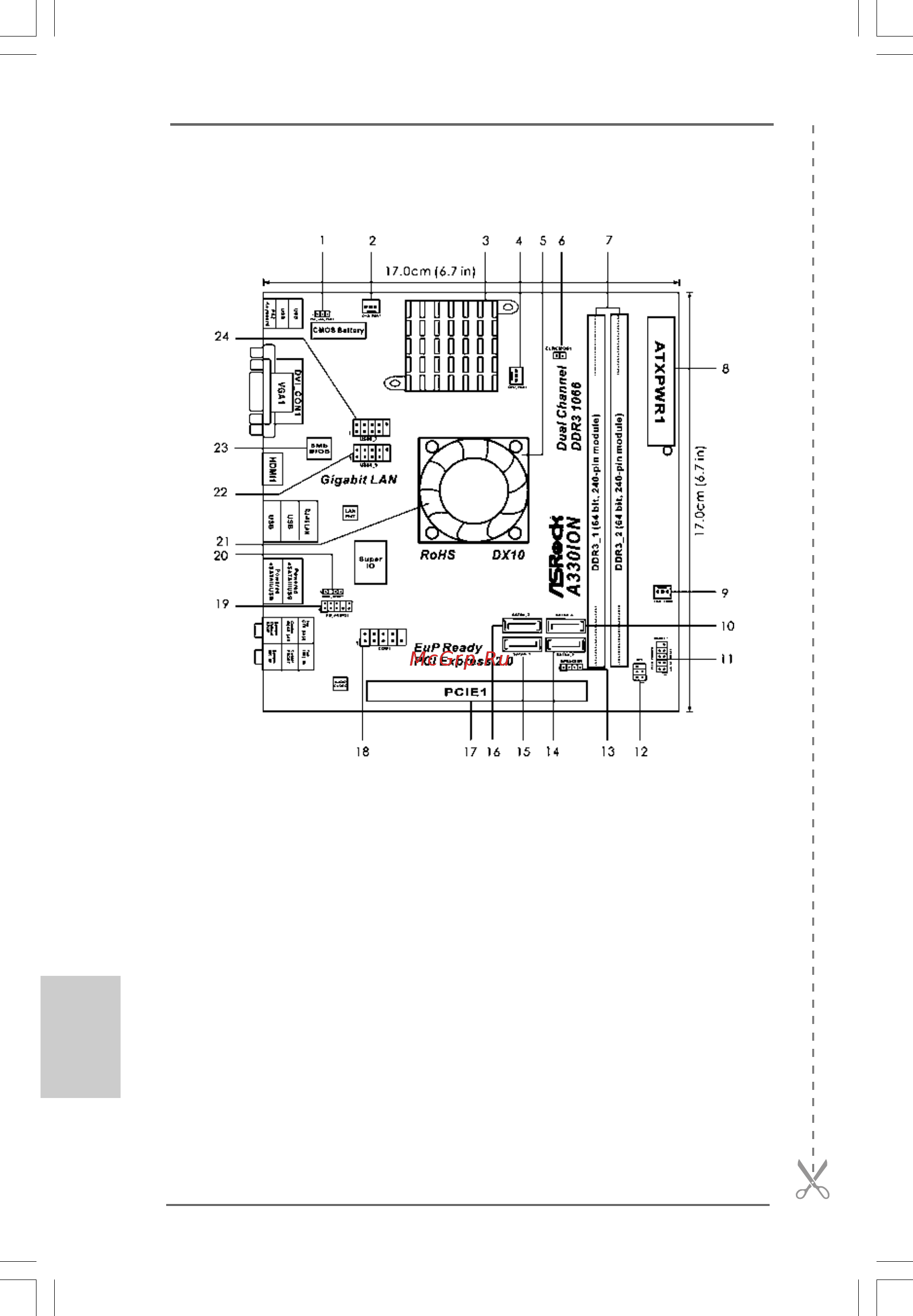 ASRock A330ION [2/101] Motherboard layout motherboard layout motherboard layout motherboard layout motherboard layout