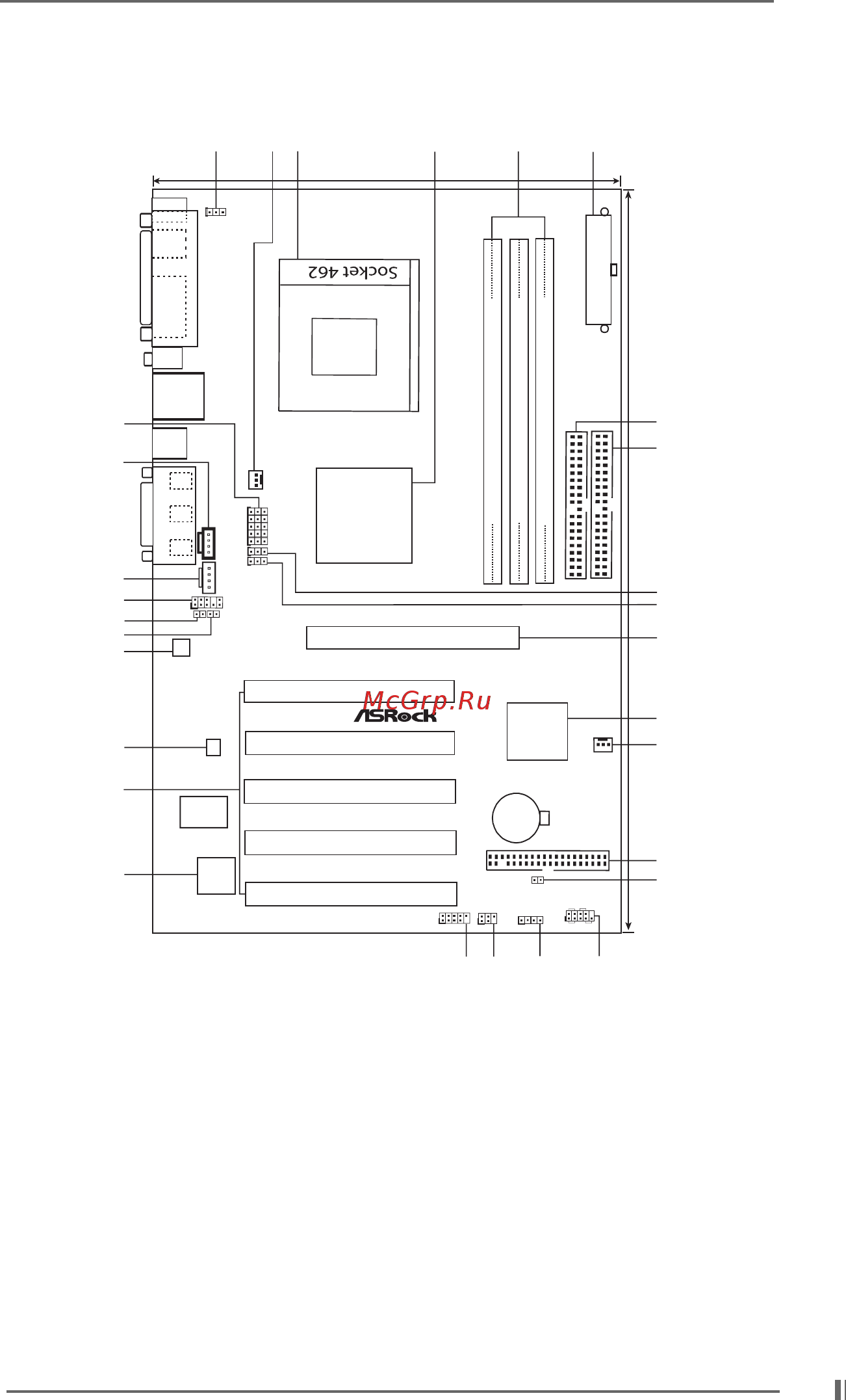 ASRock K7S8XE R3.0 [7/29] Motherboard layout k7s8x