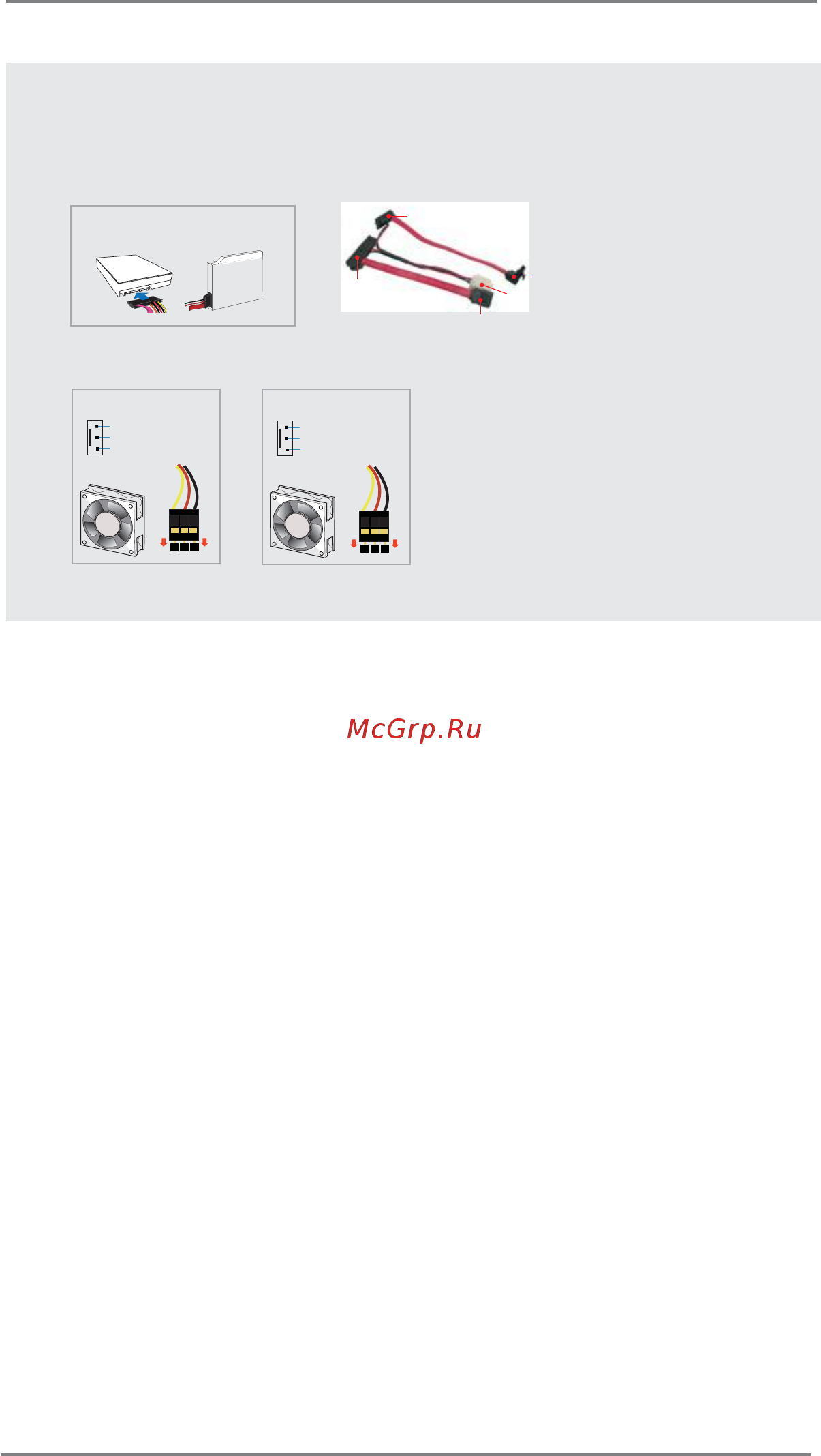 ASRock Core 100HT [10/54] Sata and power connections